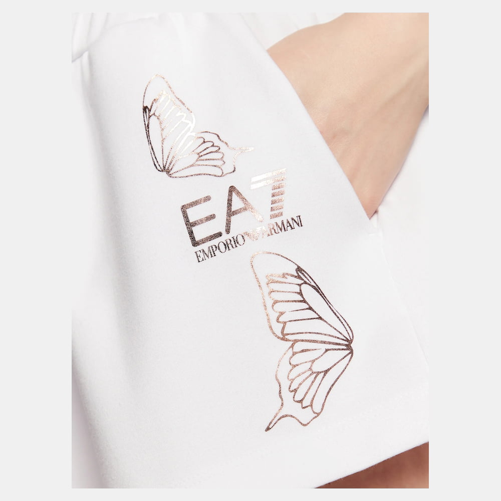 Emporio Armani Ea7 Short Training 3rts62 Tjlqz Whi Platin Branco Platin Shot3