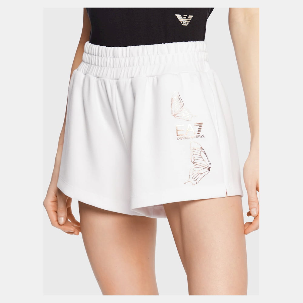 Emporio Armani Ea7 Short Training 3rts62 Tjlqz Whi Platin Branco Platin Shot5