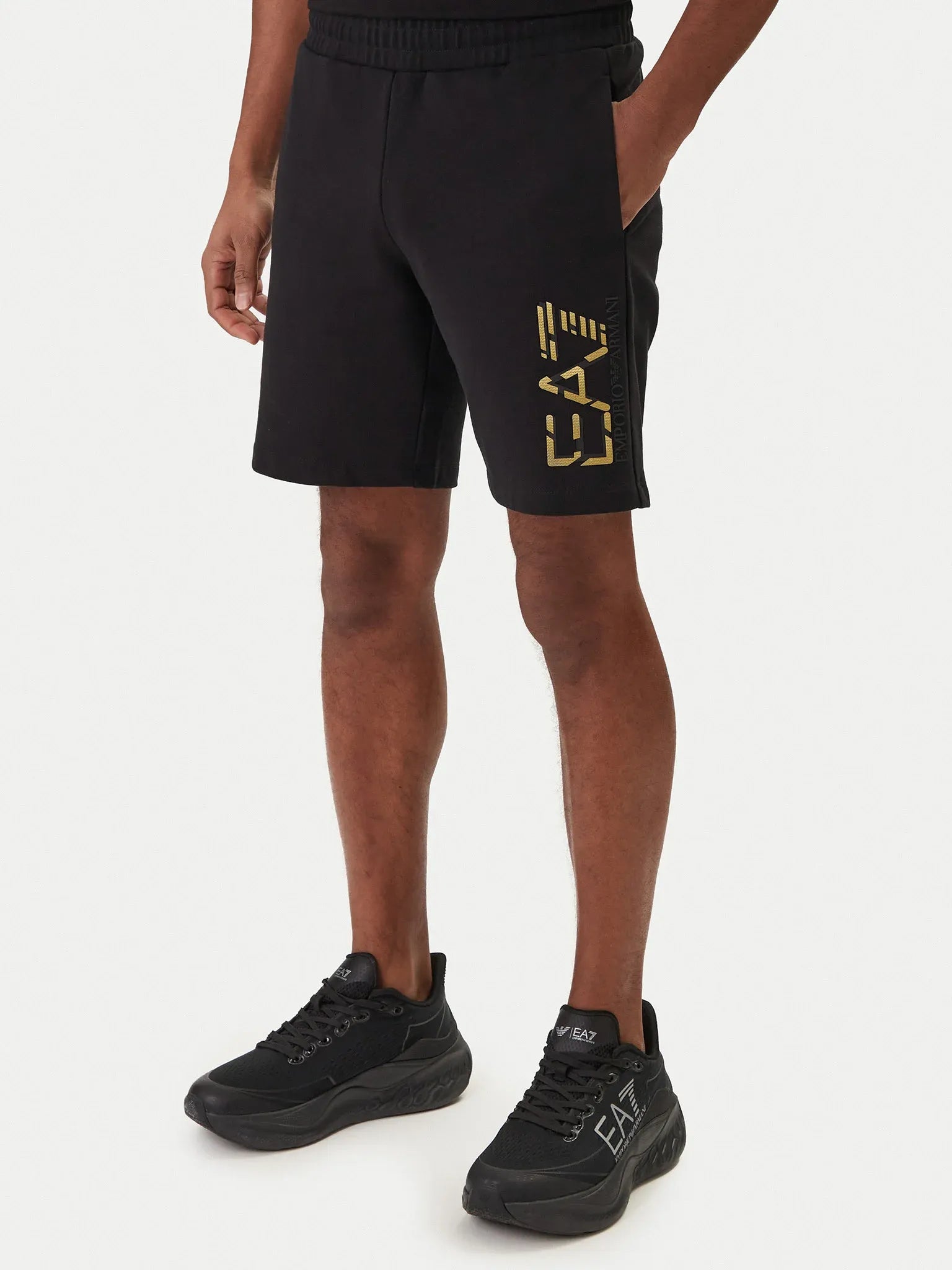 Emporio Armani Ea7 Short Training 7m001564 Af17787 Black Preto_shot1