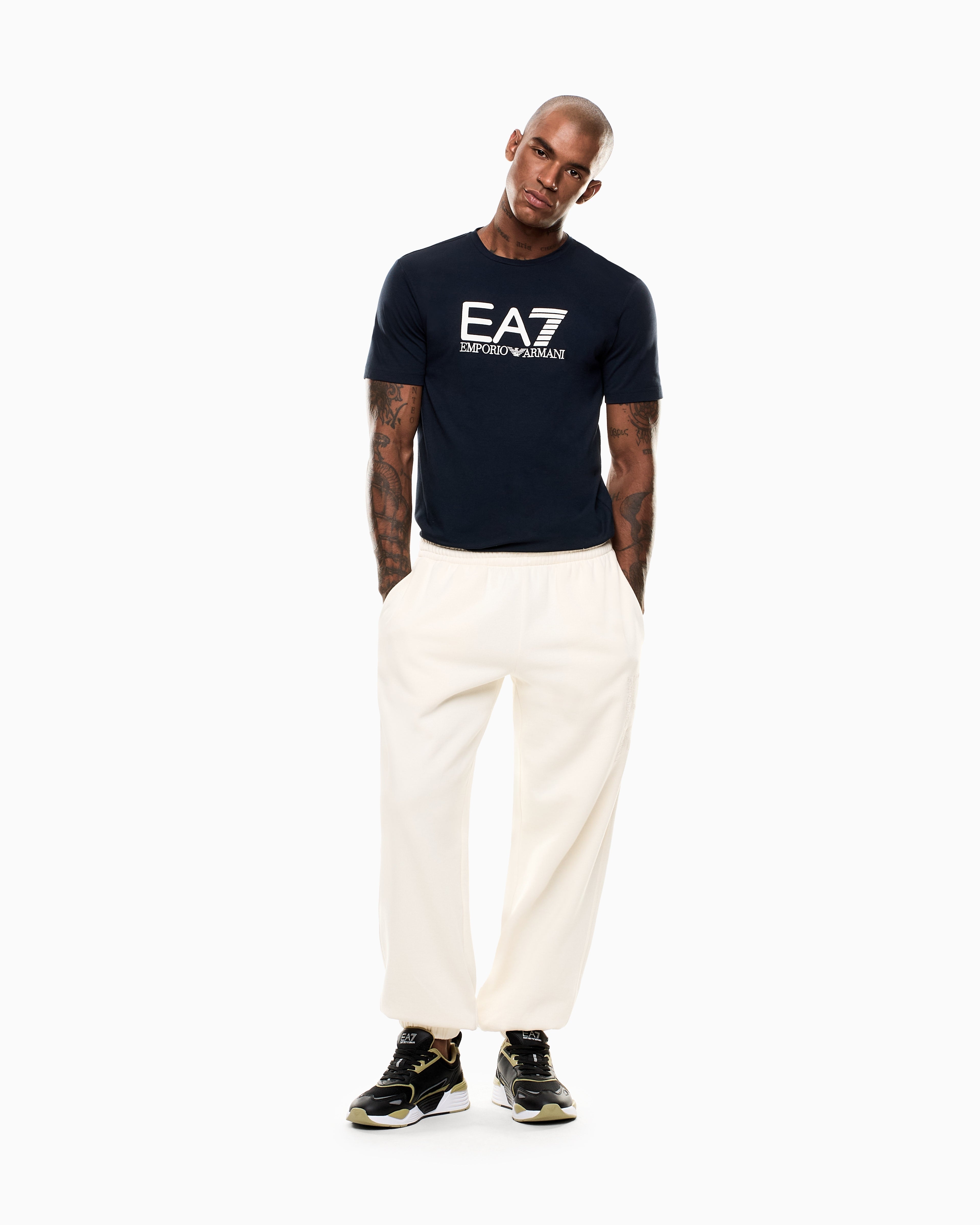 Emporio Armani Ea7 T Shirt 7m000899 Af10373 Navy Navy_shot2