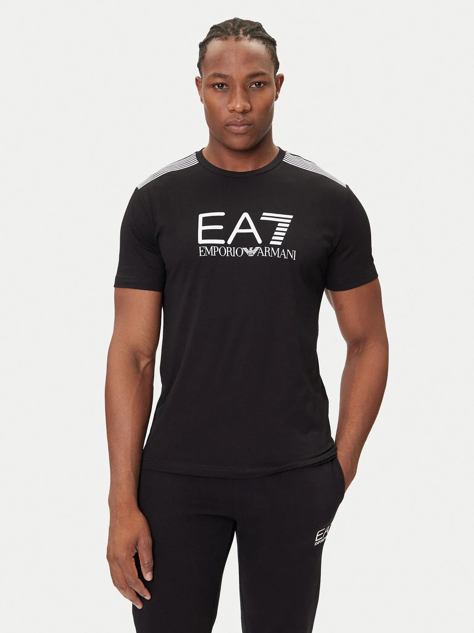 Emporio Armani Ea7 T Shirt 7m000961 Af10375 Black Preto_shot1