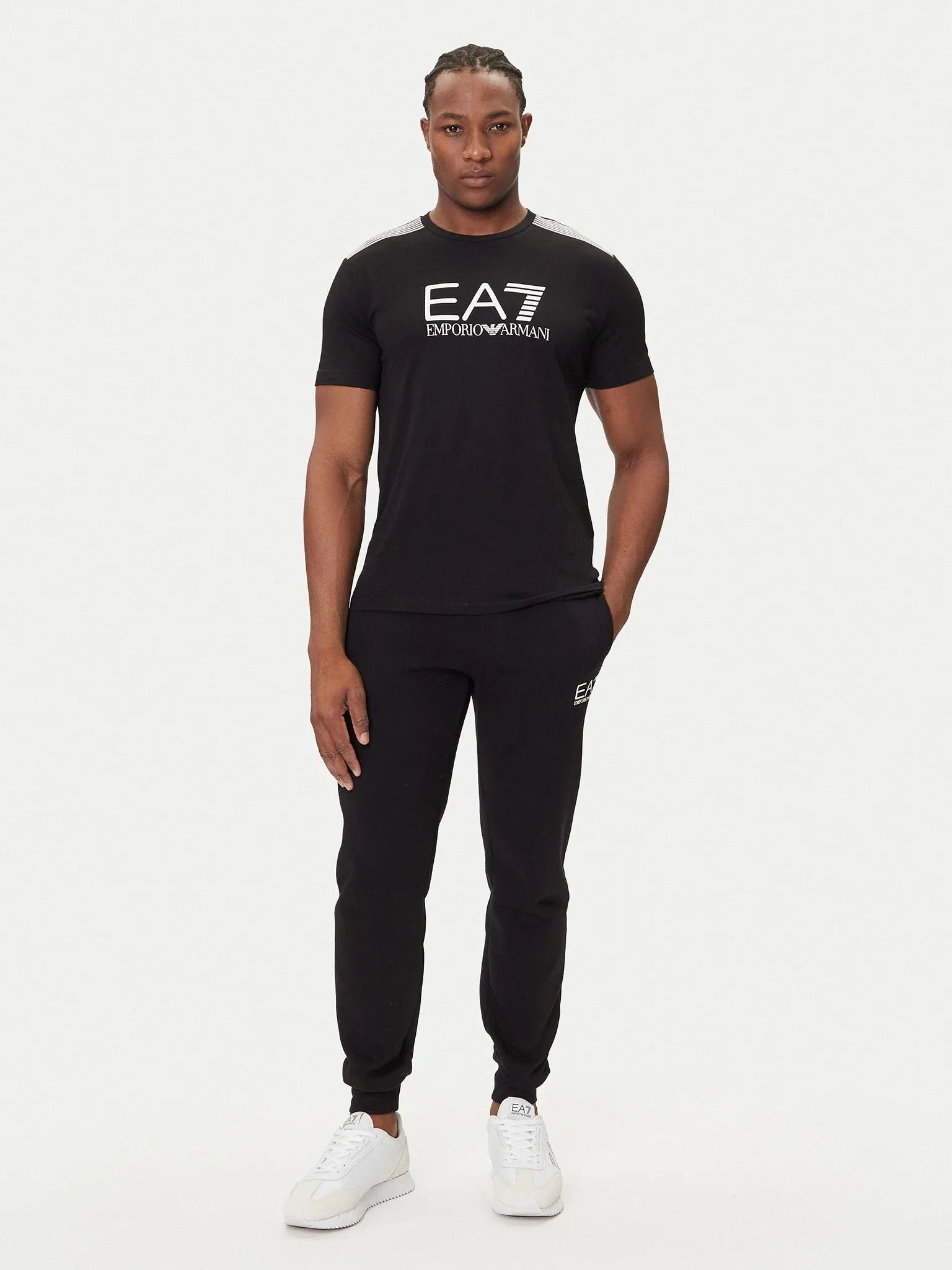 Emporio Armani Ea7 T Shirt 7m000961 Af10375 Black Preto_shot2