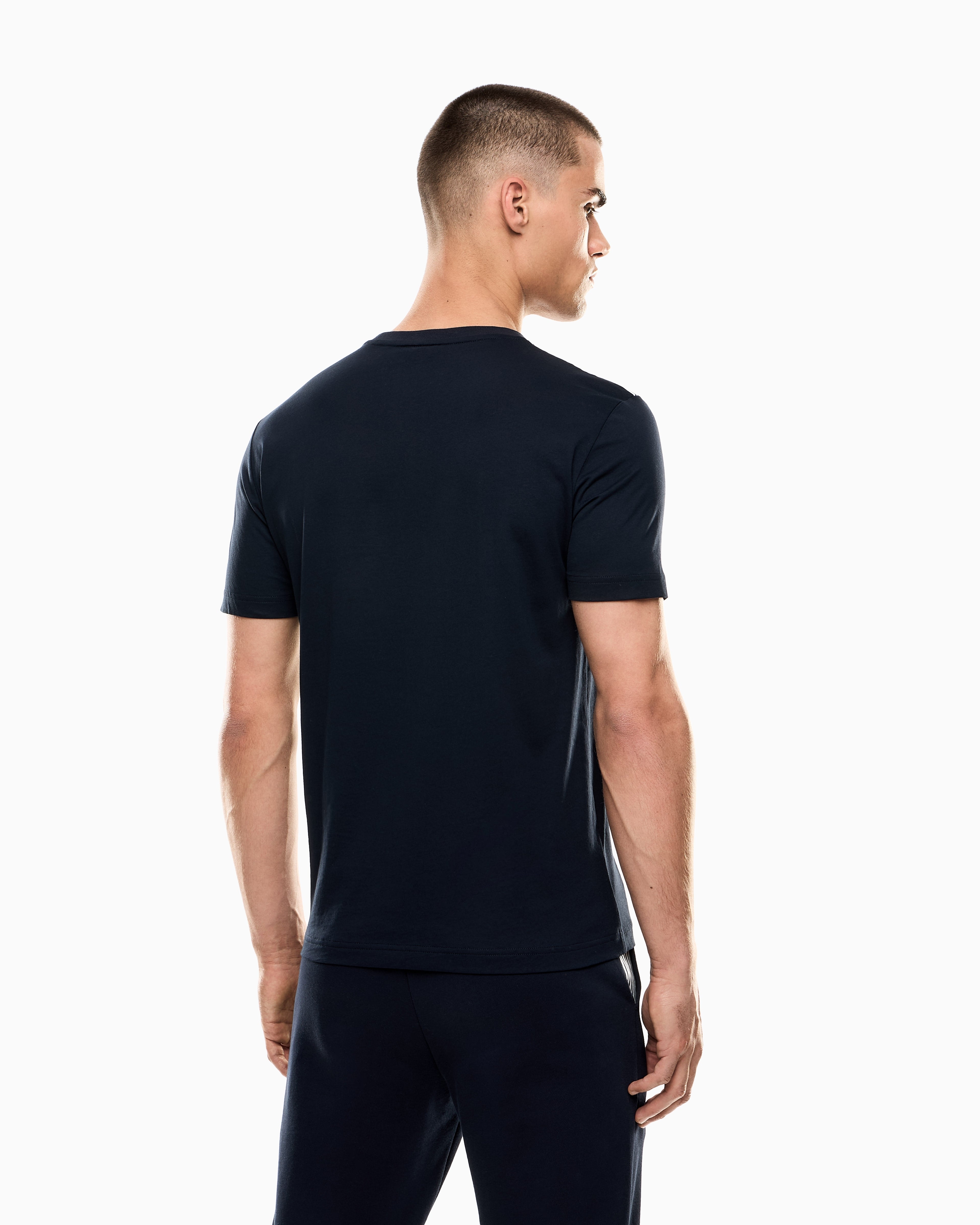 Emporio Armani Ea7 T Shirt 7m000961 Af10375 Navy Navy_shot5