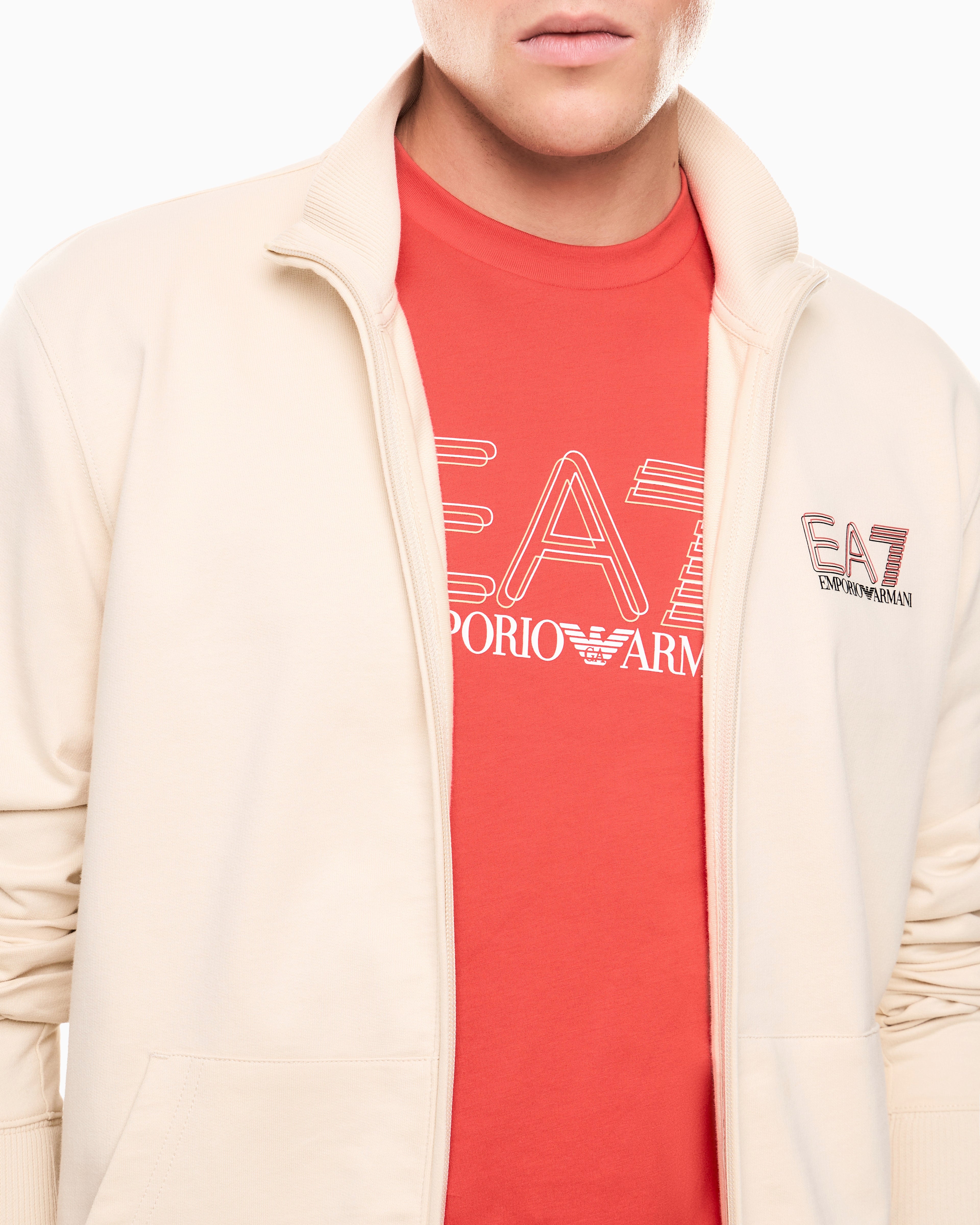 Emporio Armani Ea7 T Shirt 7m001308 Af10373 Red Vermelho_shot1