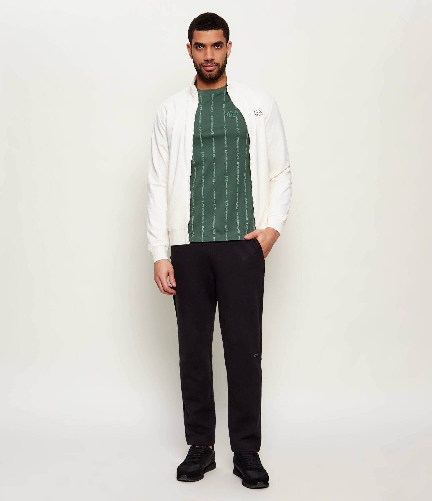 Emporio Armani Ea7 T Shirt 7m001391 Af12874 Green Verde_shot2