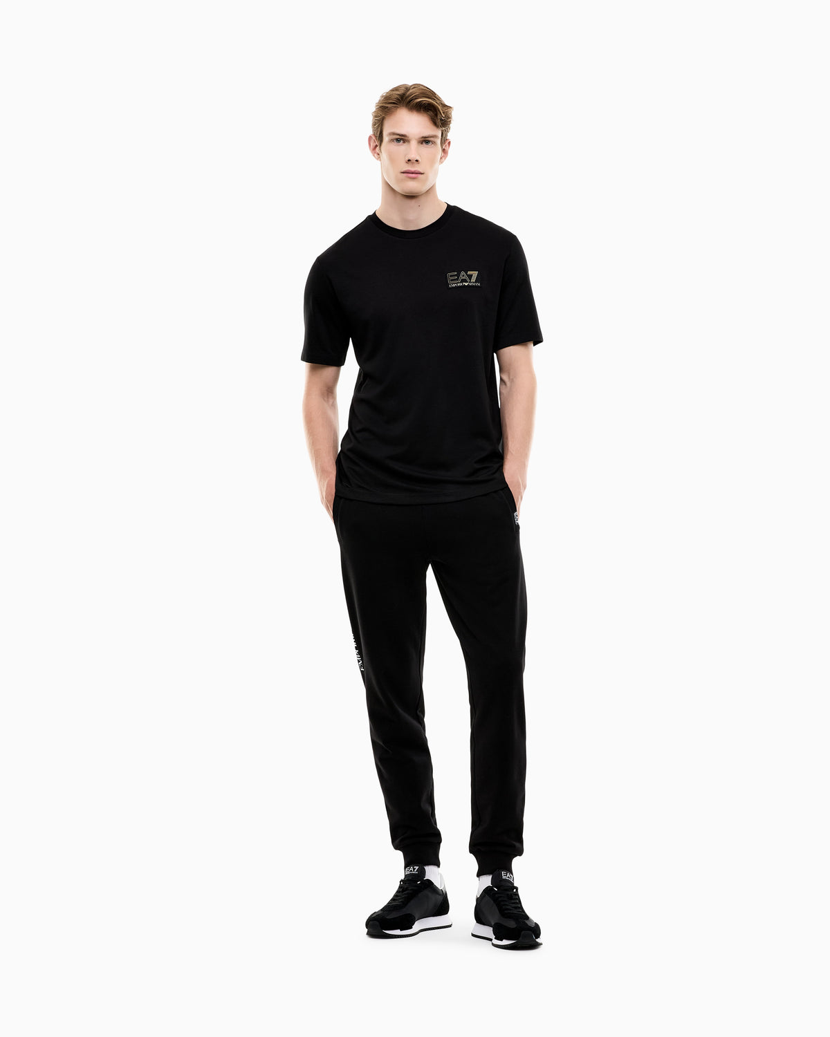Emporio Armani Ea7 T Shirt 7m002238 Af13739 Black Preto_shot4