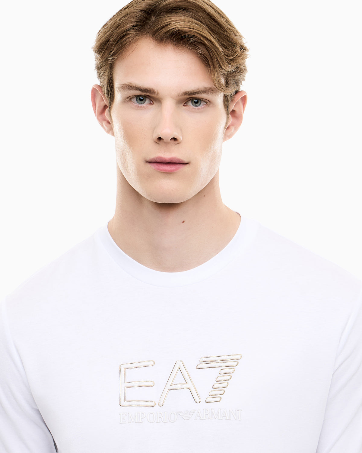 Emporio Armani Ea7 T Shirt 7m002239 Af13739 White Branco_shot2