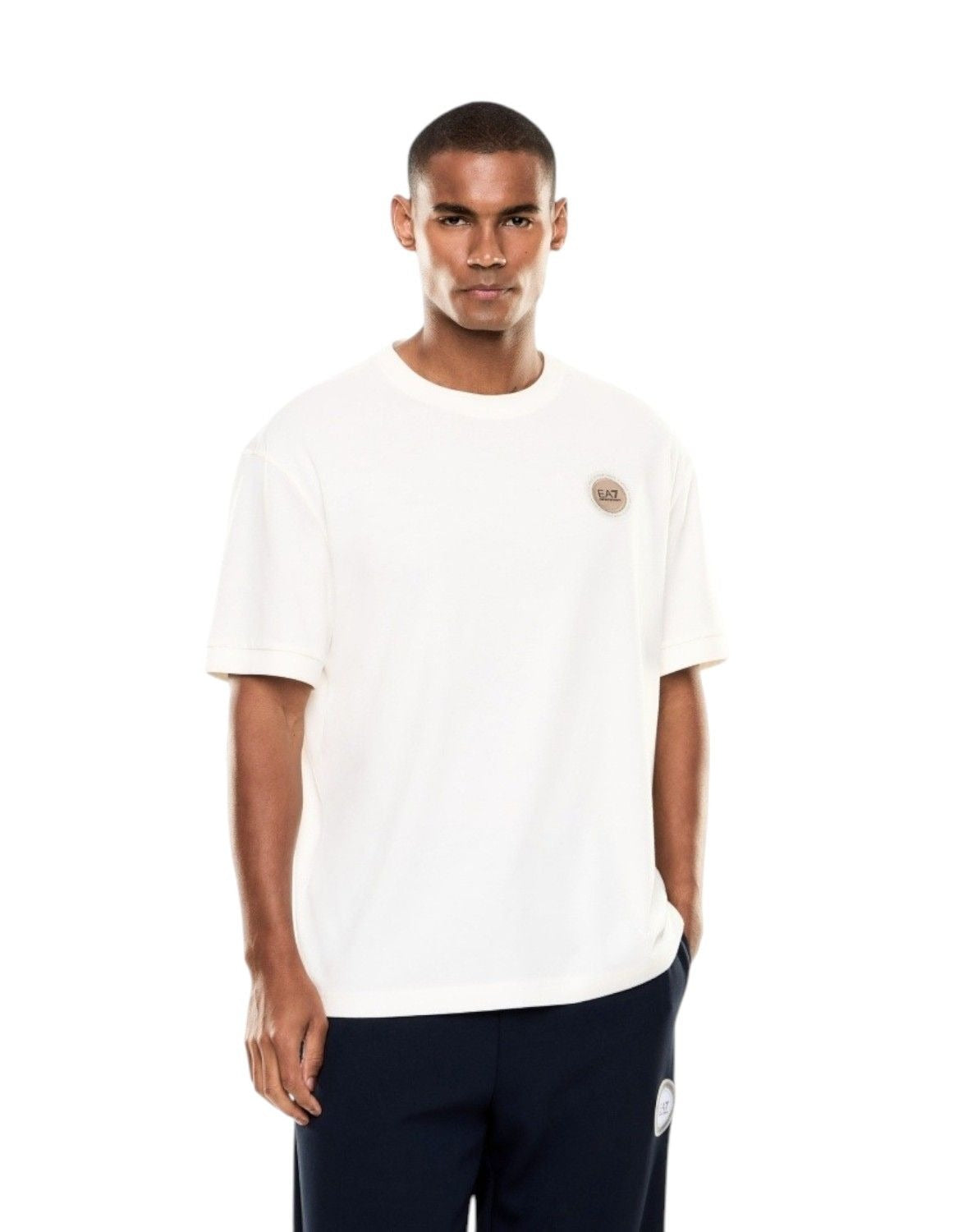 Emporio Armani Ea7 T Shirt 7x000454 Af16548 Natural Natural_shot1