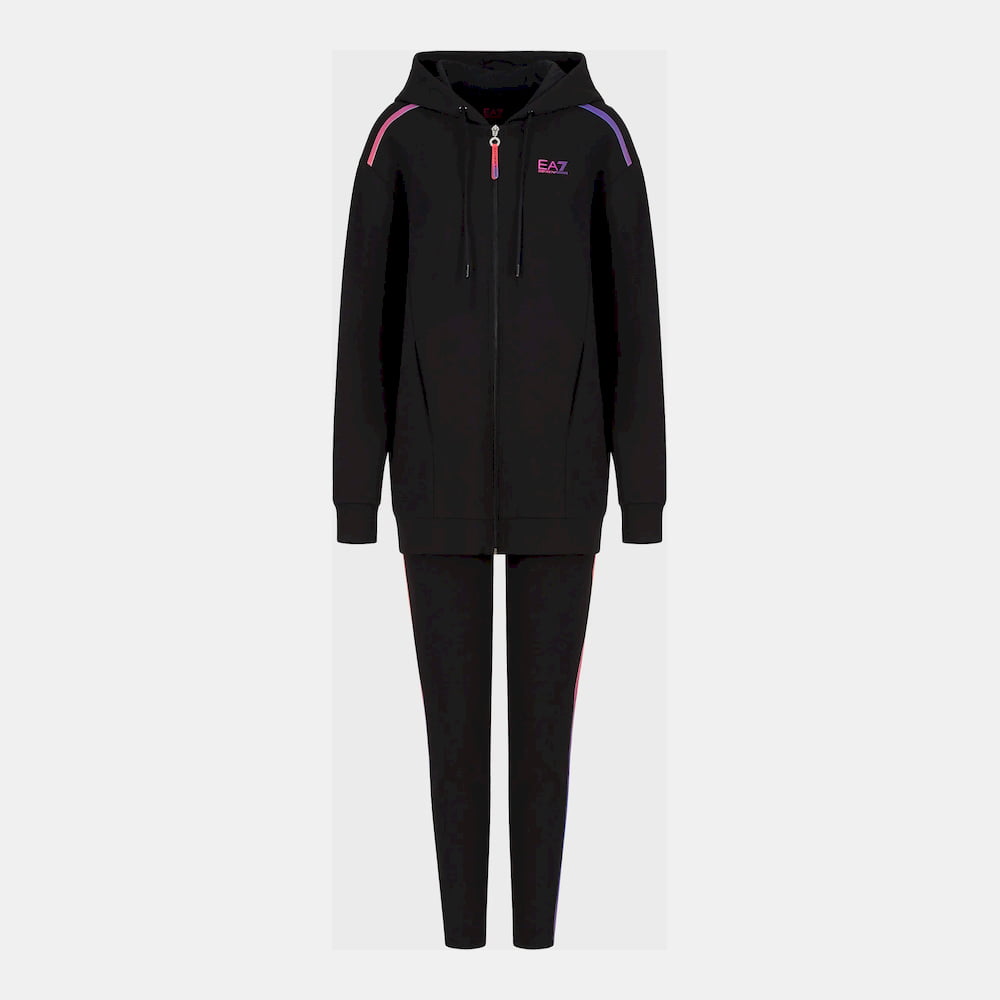 Emporio Armani Ea7 Tracksuit 6ltv51 Tjczz Blk Purple Preto Roxo Shot6