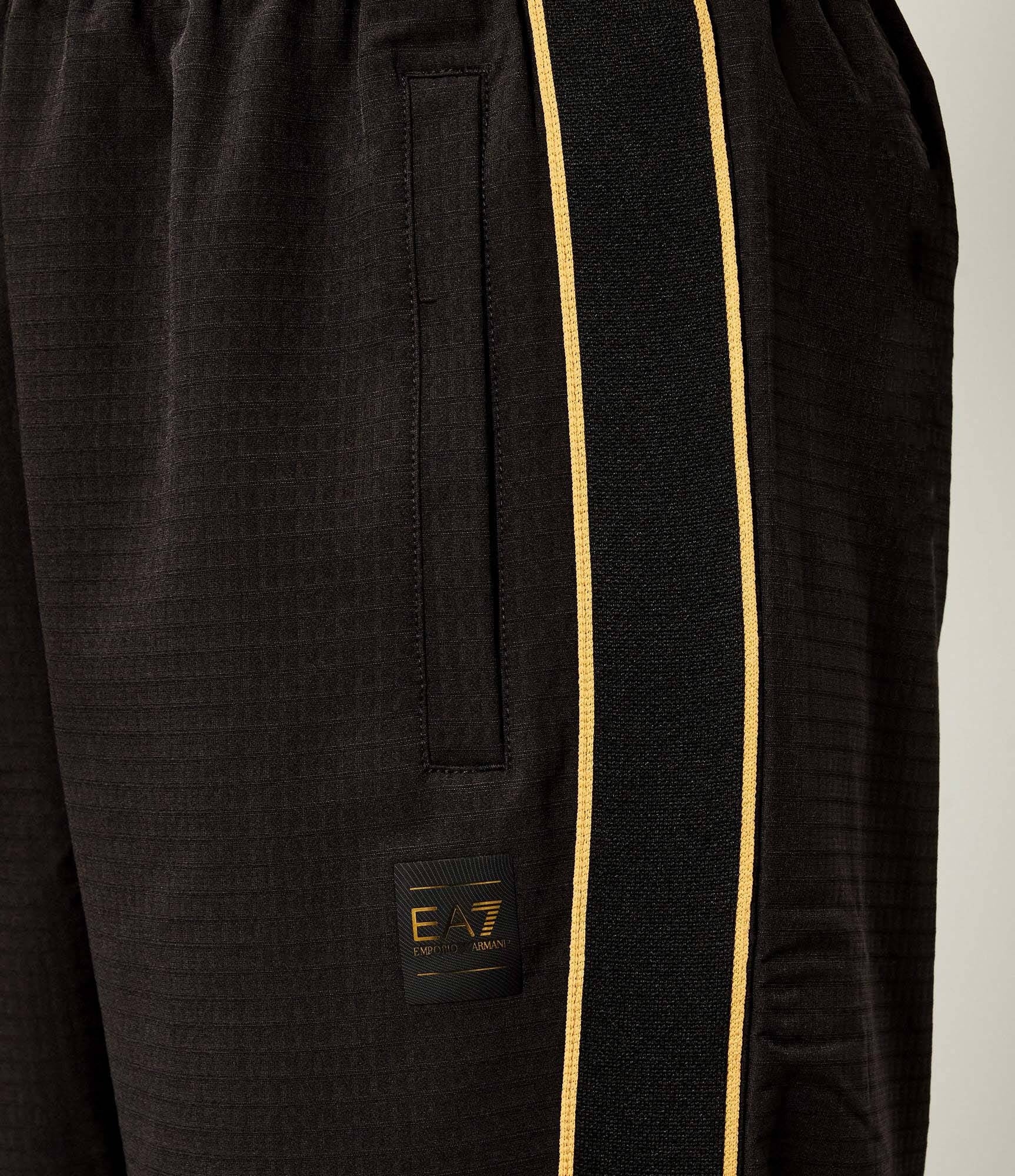 Emporio Armani Ea7 Tracksuit 7m000785 Af16945 Blk Gold Preto Ouro_shot7