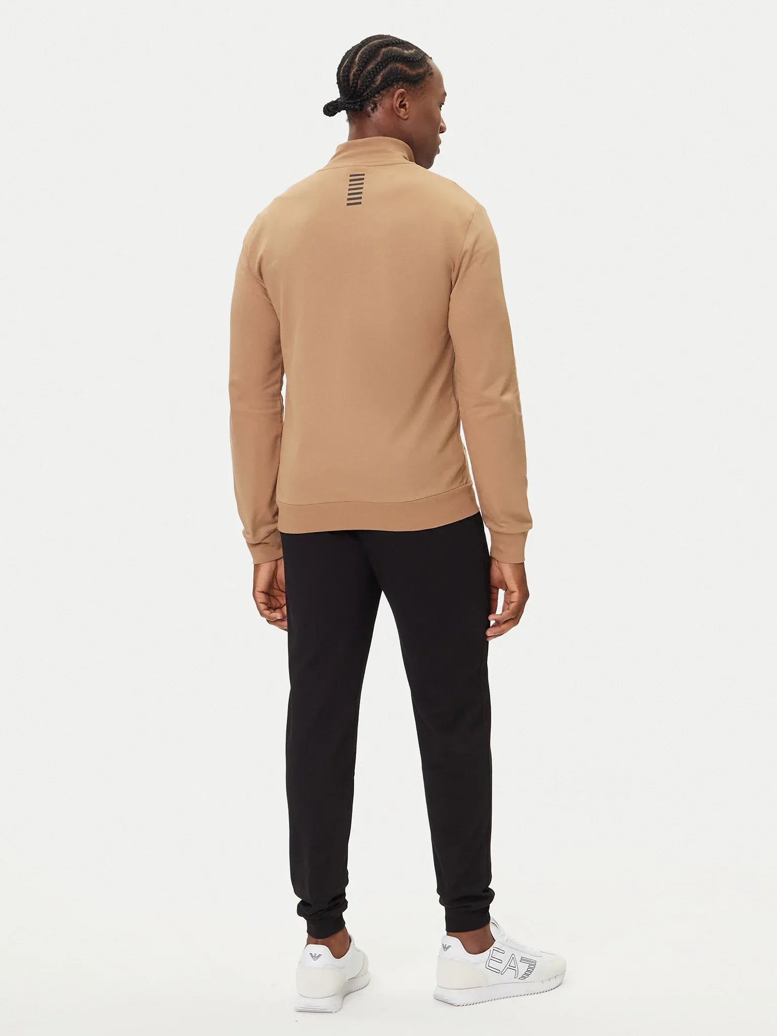 Emporio Armani Ea7 Tracksuit 8npv60 Pjvrz Beige Blk Beige Preto_shot2