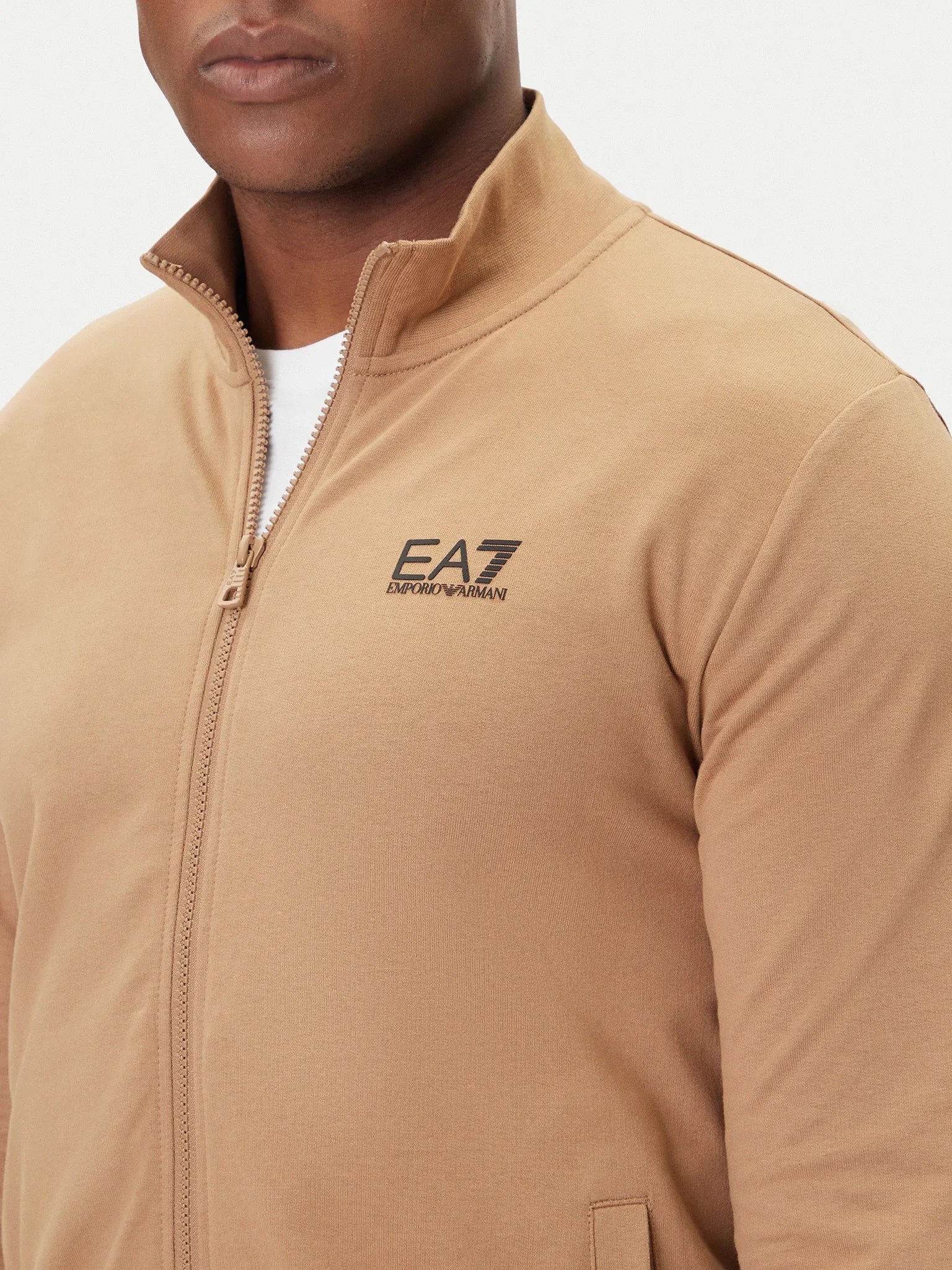 Emporio Armani Ea7 Tracksuit 8npv60 Pjvrz Beige Blk Beige Preto_shot5