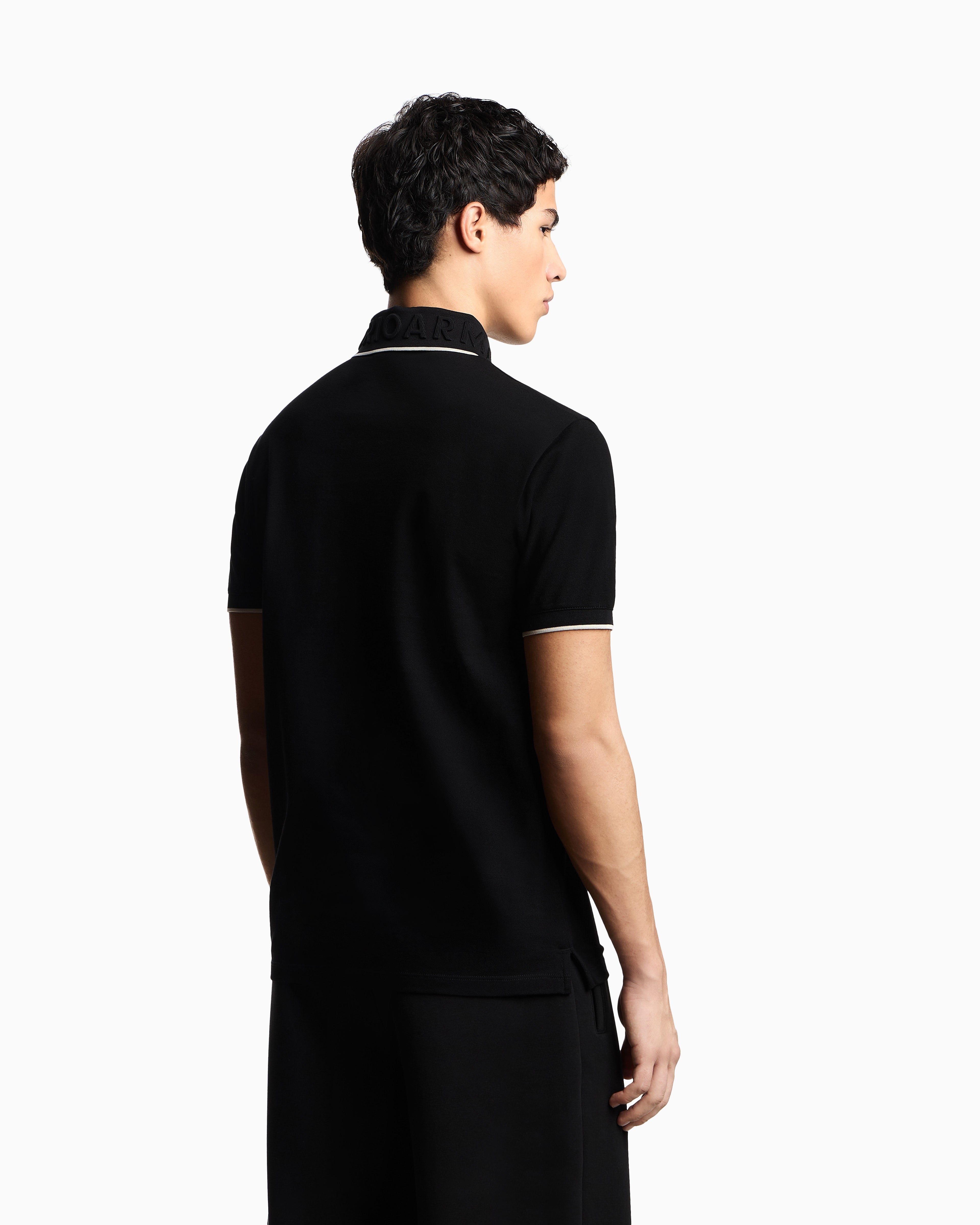 Emporio Armani Polo Em002137 Af12955 Black Preto_shot5
