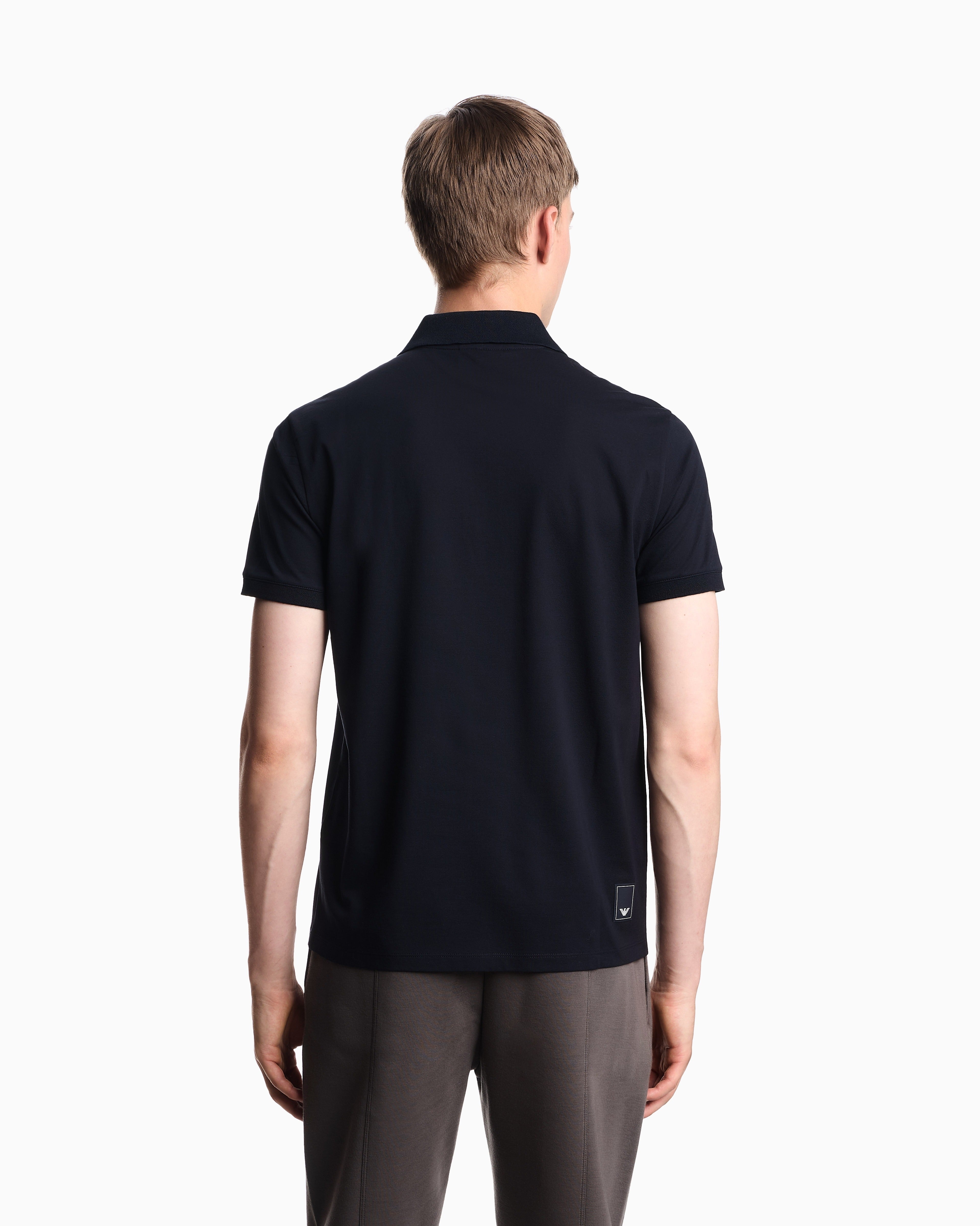 Emporio Armani Polo Em003171 Af13742 Navy Navy_shot3