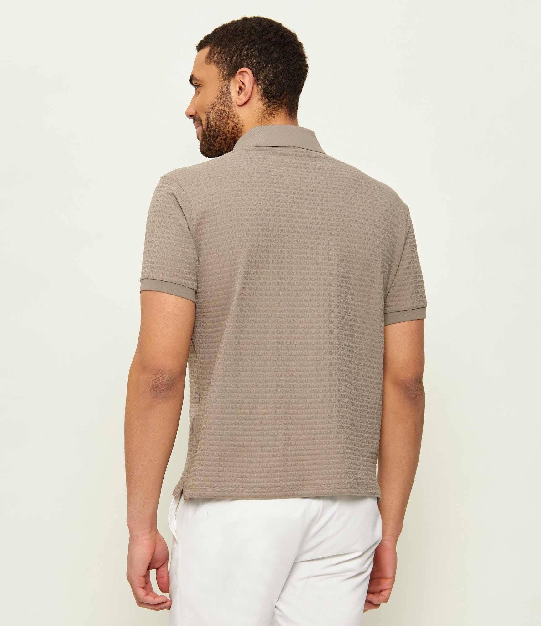 Emporio Armani Polo Em004595 Af10762 Grey.logo Cinza_shot3