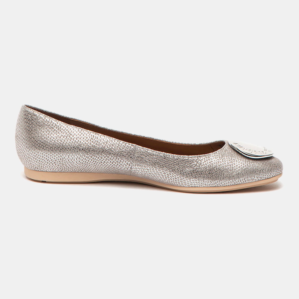 Emporio Armani Sabrinas Ballet Flats D231 Xl848 Silver Prata Shot10