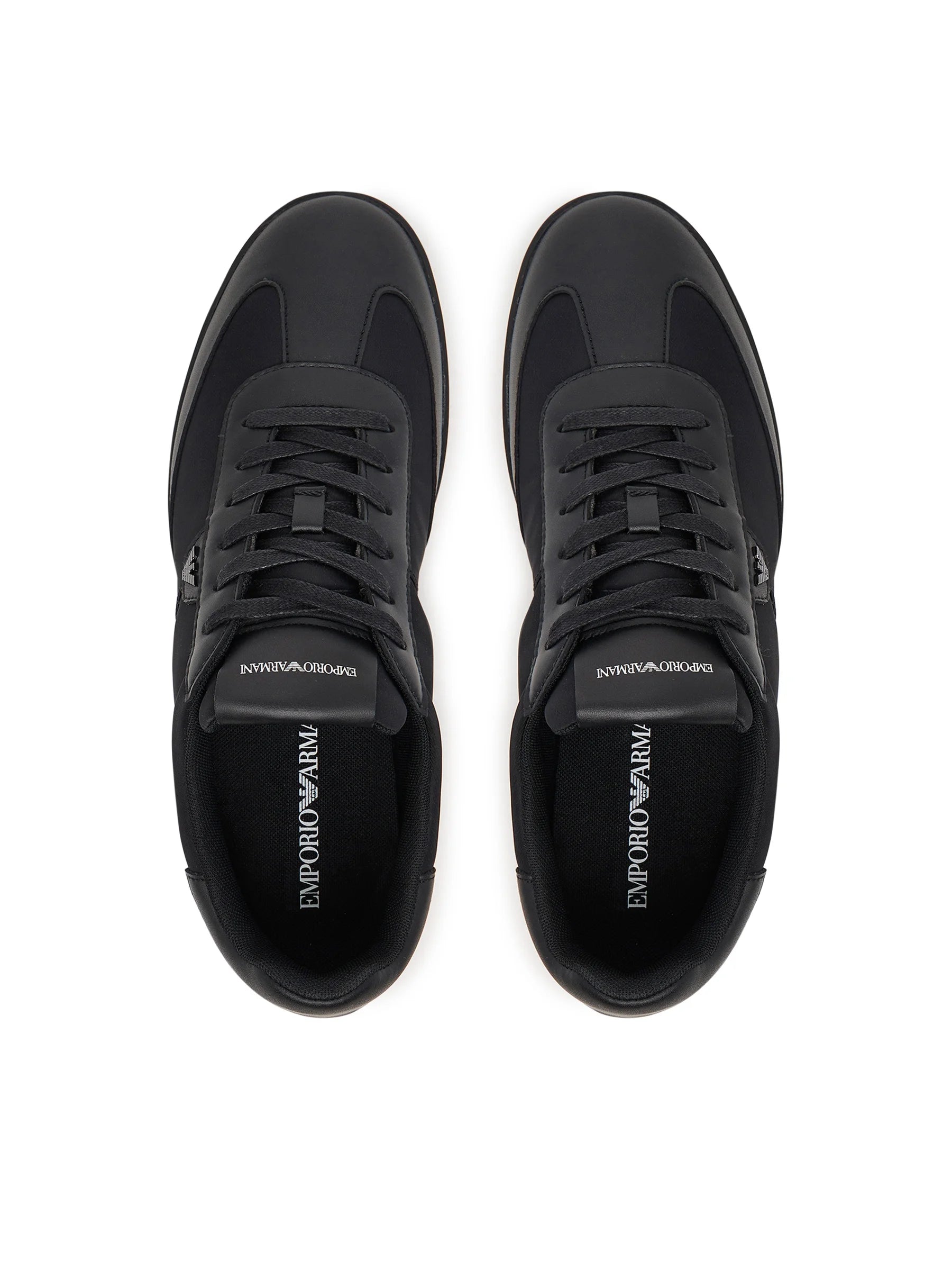 Emporio Armani Sapatilhas Sneakers Shoes Em003062 Af18210 Black Preto_shot4