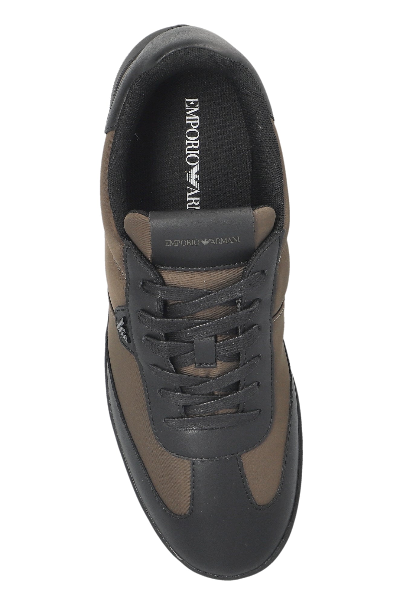 Emporio Armani Sapatilhas Sneakers Shoes Em003062 Af18210 Blk Green Preto Verde_shot6