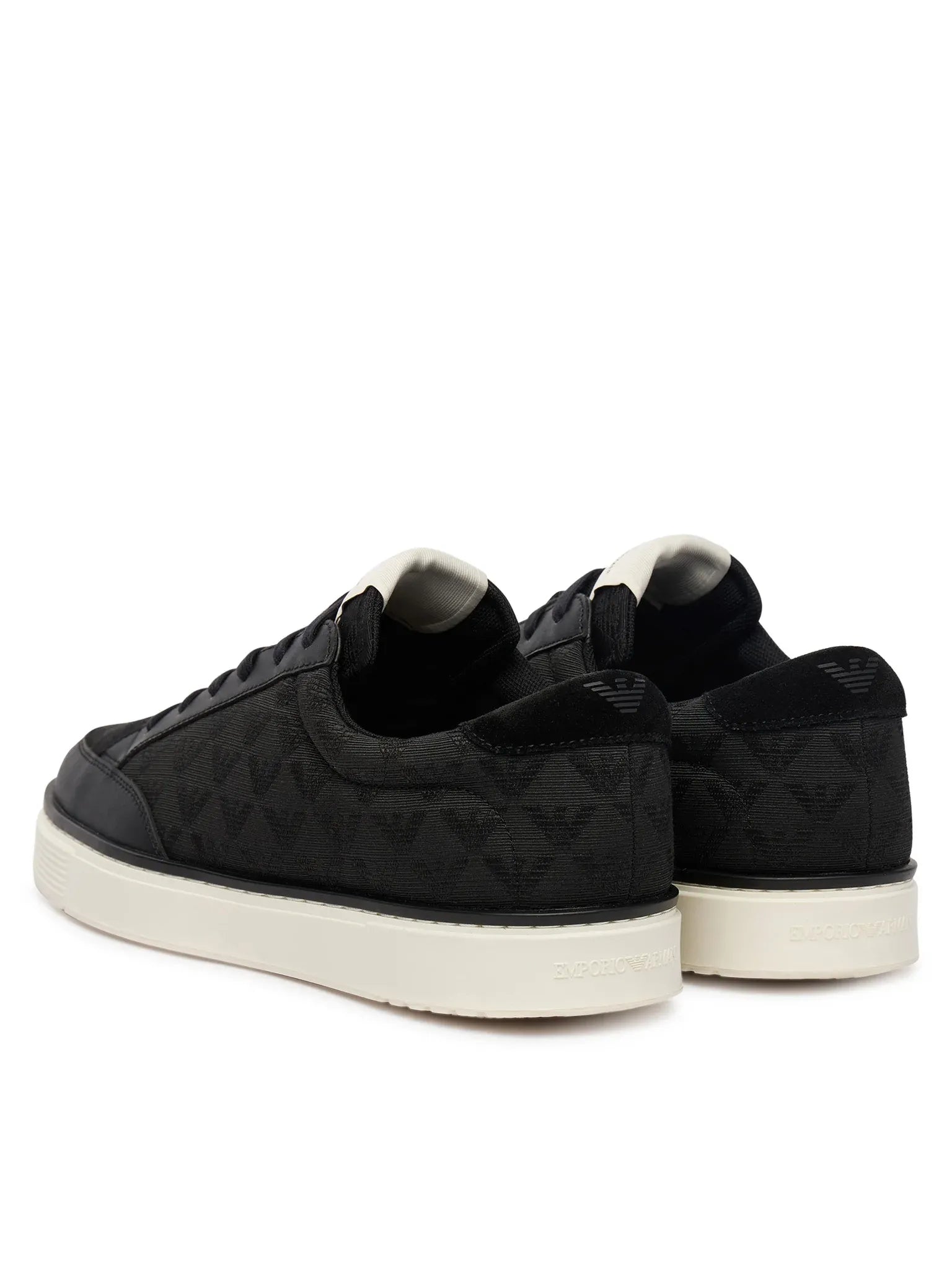 Emporio Armani Sapatilhas Sneakers Shoes Em004782 Af23199 Black Preto_shot3