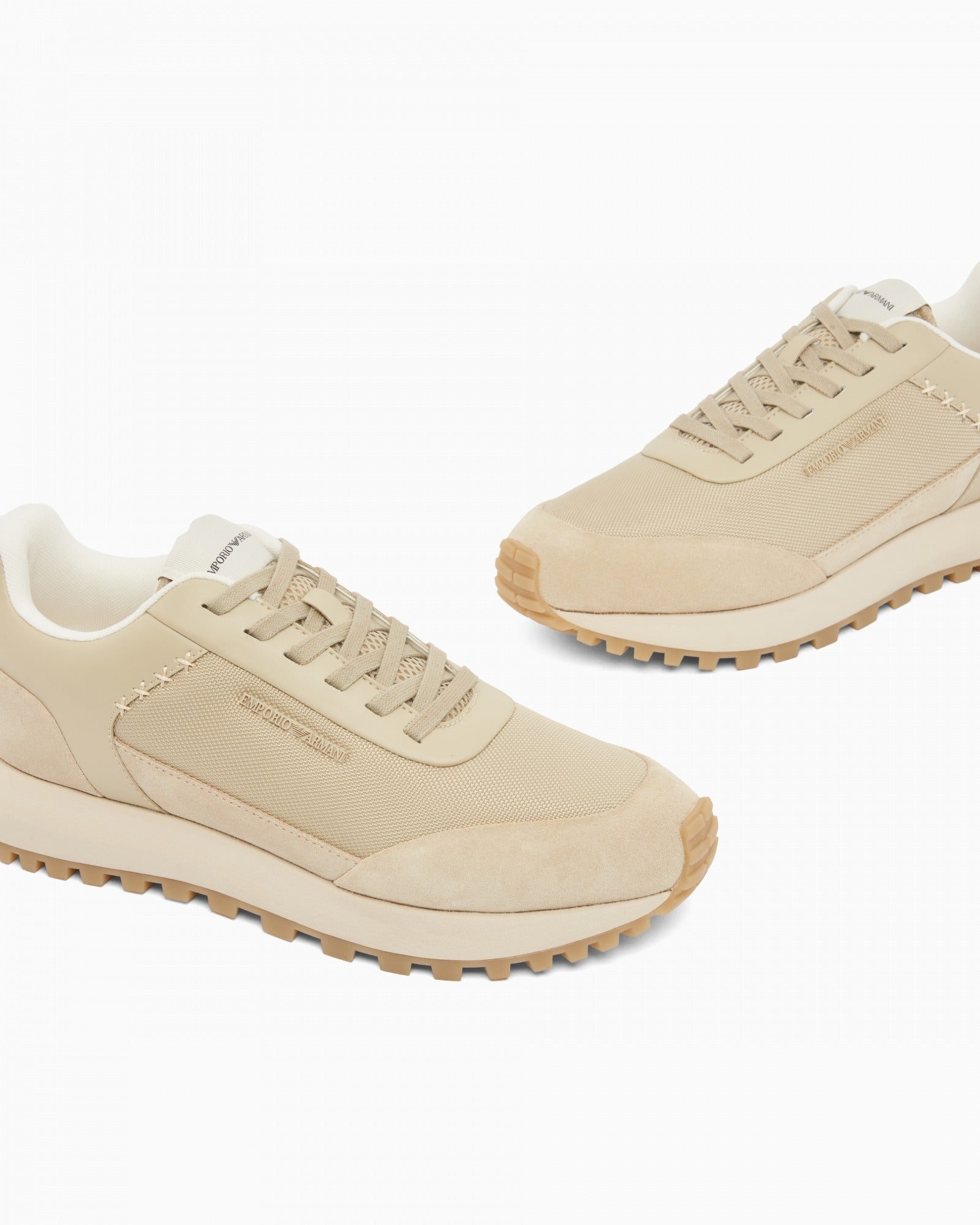 Emporio Armani Sapatilhas Sneakers Shoes Em004839 Af24321 Beige Beige_shot5