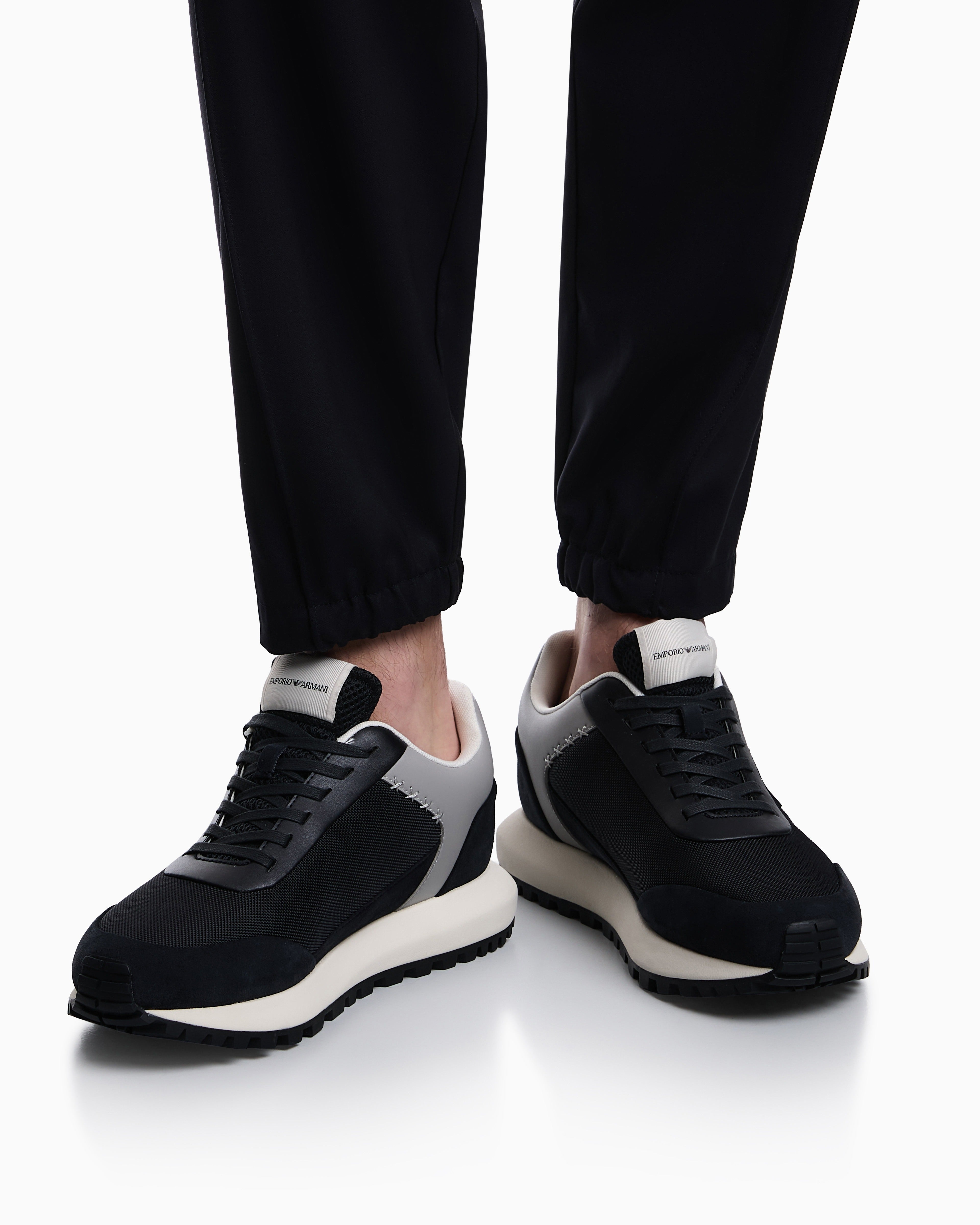 Emporio Armani Sapatilhas Sneakers Shoes Em004839 Af24321 Navy Navy_shot7