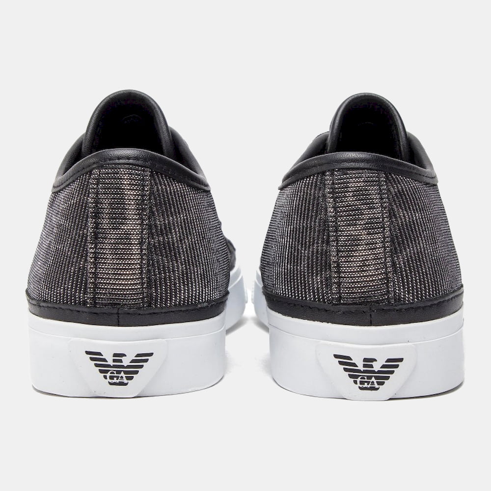 Emporio Armani Sapatilhas Sneakers Shoes X054 Xl487 Blk Silver Preto Silver Shot12