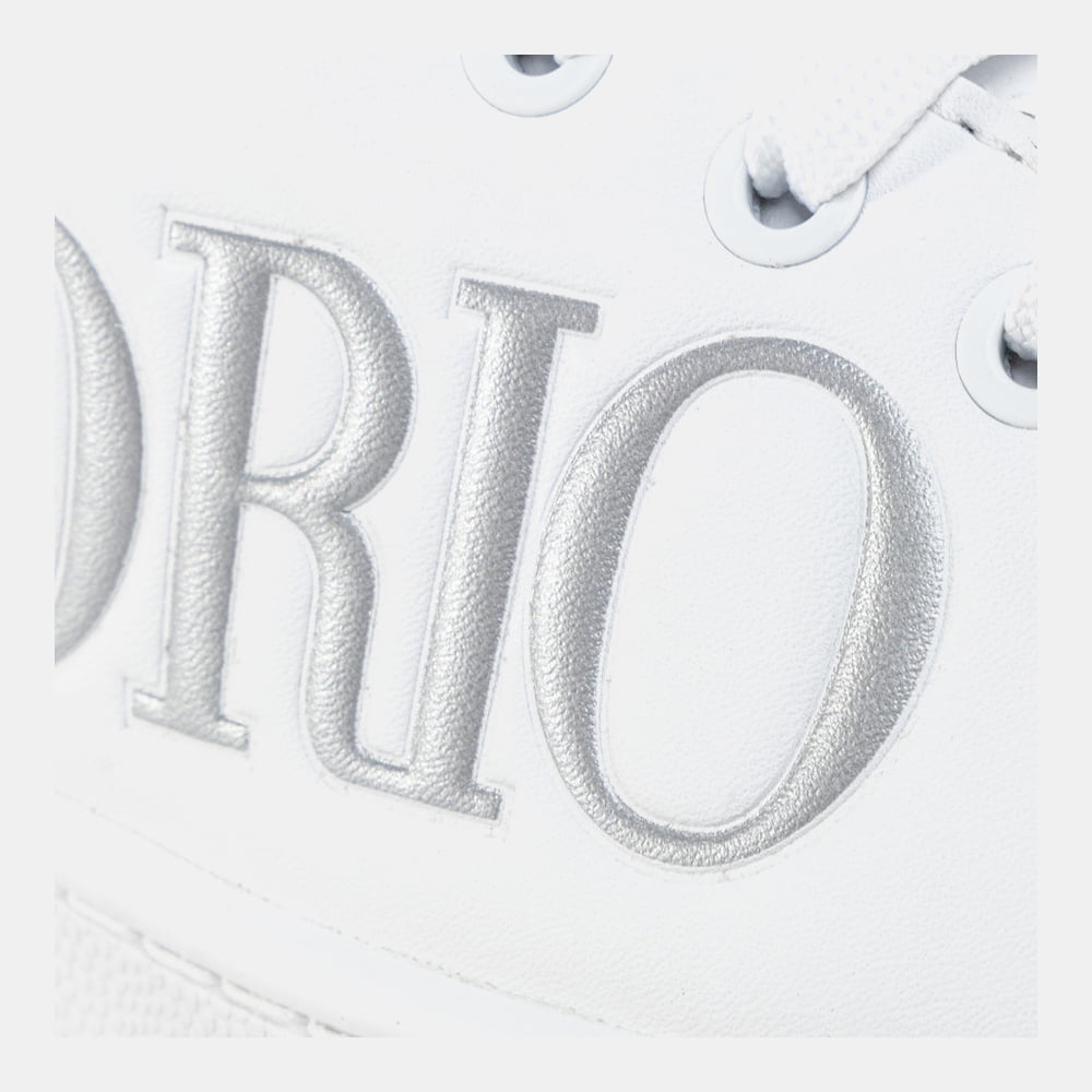 Emporio Armani Sapatilhas Sneakers Shoes X061 Xm085 Whi Silver Branco Prateado Shot14