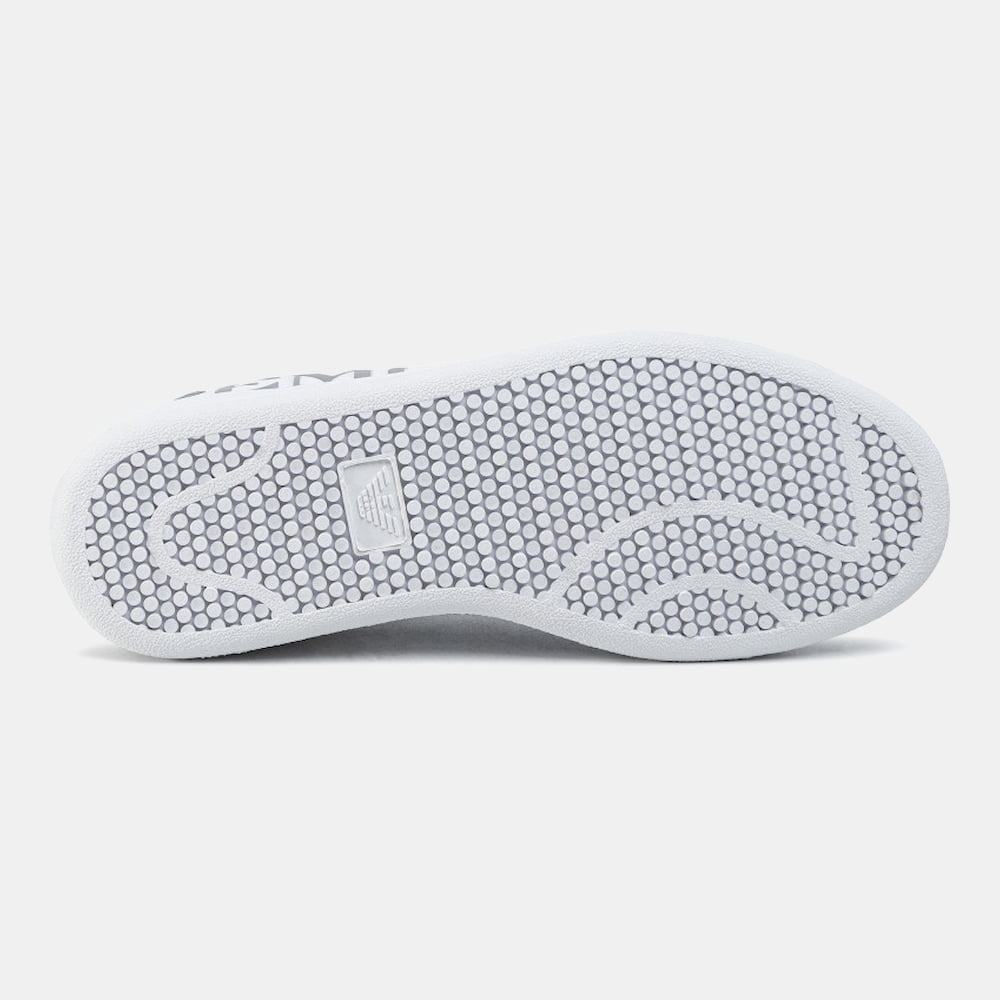 Emporio Armani Sapatilhas Sneakers Shoes X061 Xm085 Whi Silver Branco Prateado Shot6