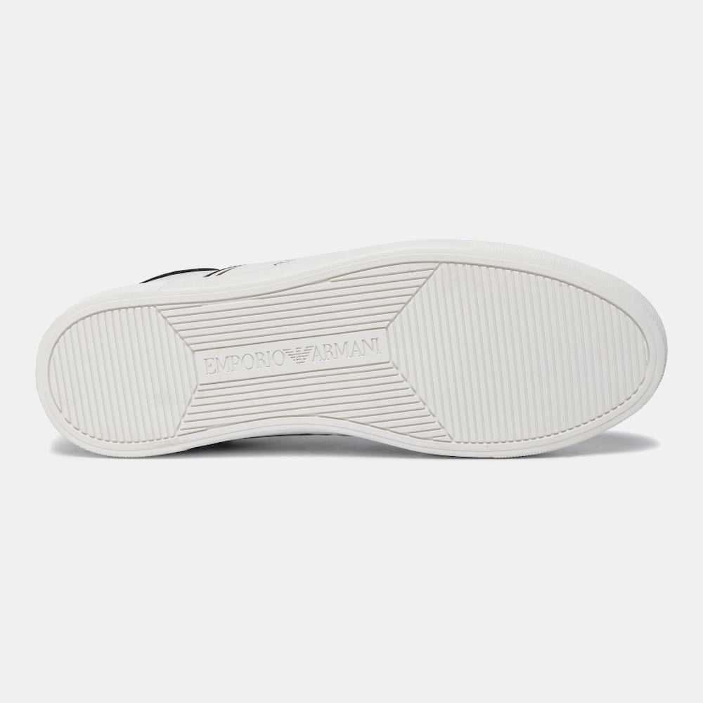 Emporio Armani Sapatilhas Sneakers Shoes X096 Xm090 Whi Black Branco Preto Shot6