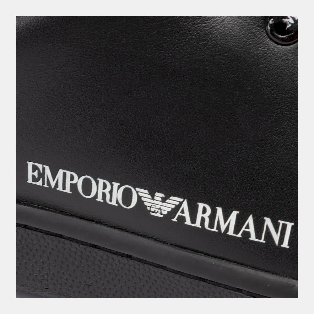 Emporio Armani Sapatilhas Sneakers Shoes X103 Xl815 Blk White Preto Branco Shot14