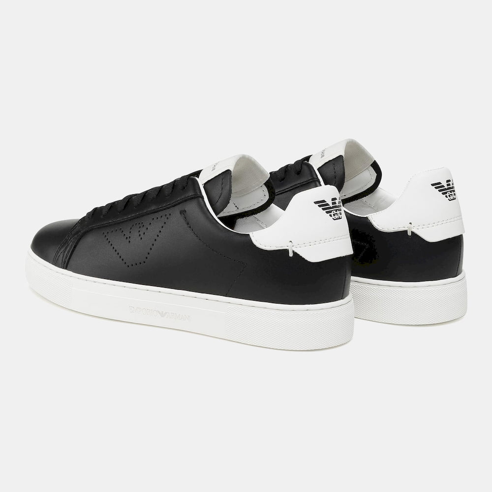 Emporio Armani Sapatilhas Sneakers Shoes X316 Xf527 Black Preto Shot4