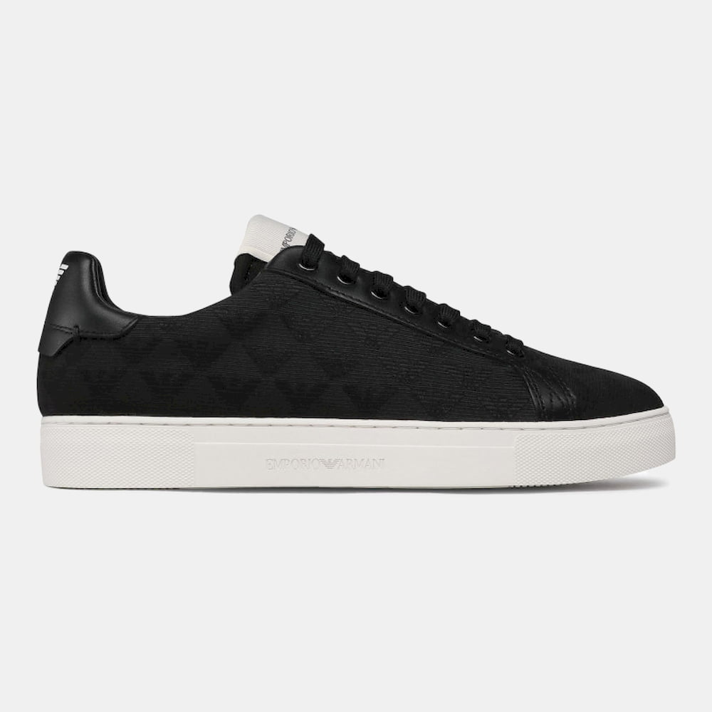Emporio Armani Sapatilhas Sneakers Shoes X316 Xm741 Black.logo Preto Shot4
