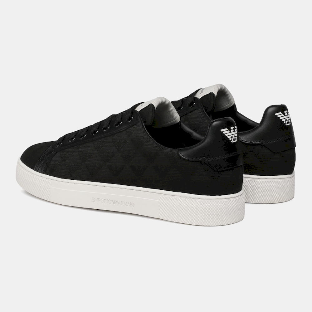 Emporio Armani Sapatilhas Sneakers Shoes X316 Xm741 Black.logo Preto Shot8