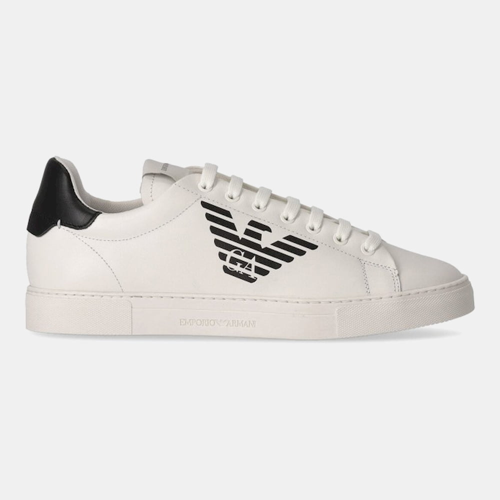 Emporio Armani Sapatilhas Sneakers Shoes X4x554 Xf663 White Blk Branco Preto Shot10