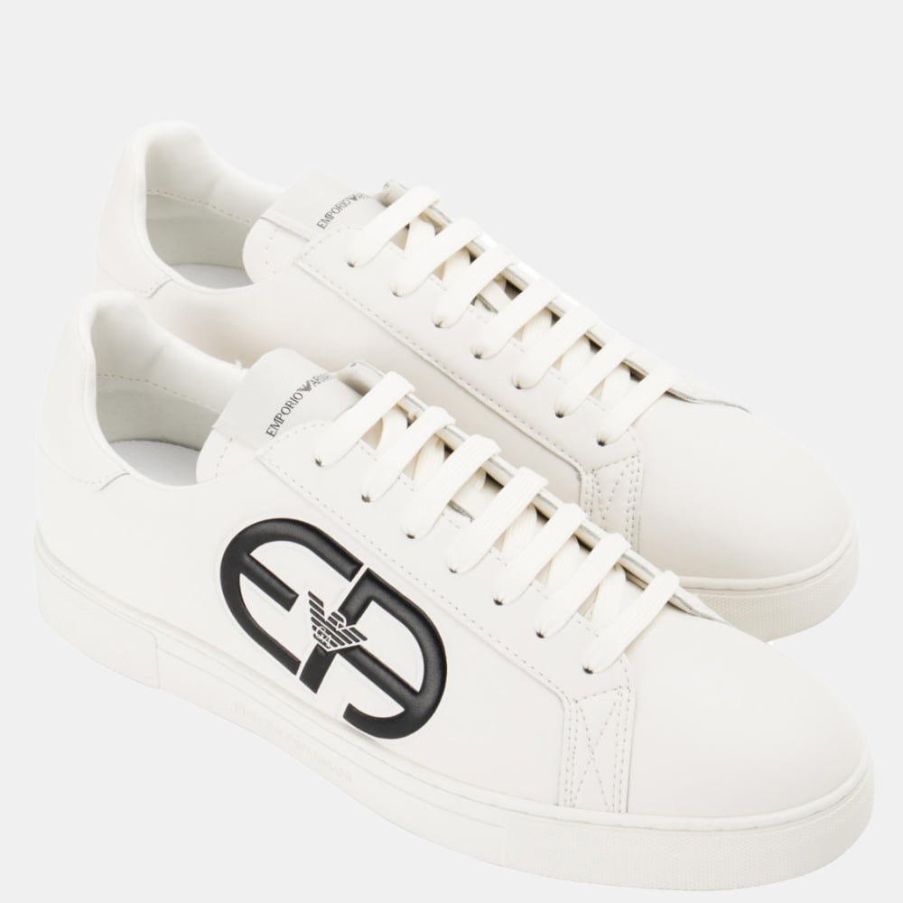 Emporio Armani Sapatilhas Sneakers Shoes X540 Xm782 White Branco Shot9
