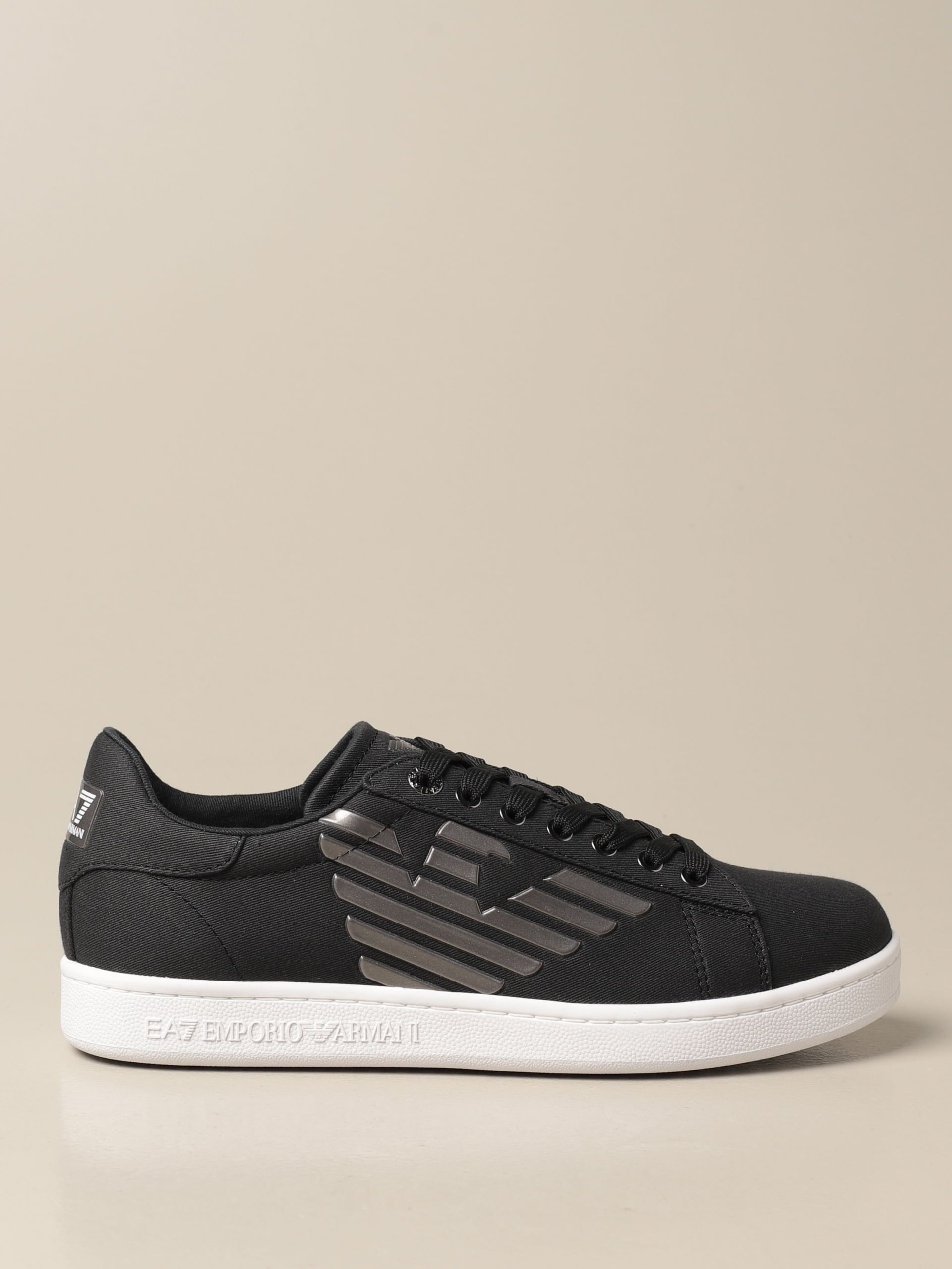 Emporio Armani Sapatilhas Sneakers X001 Xk124 Black Preto Shot10