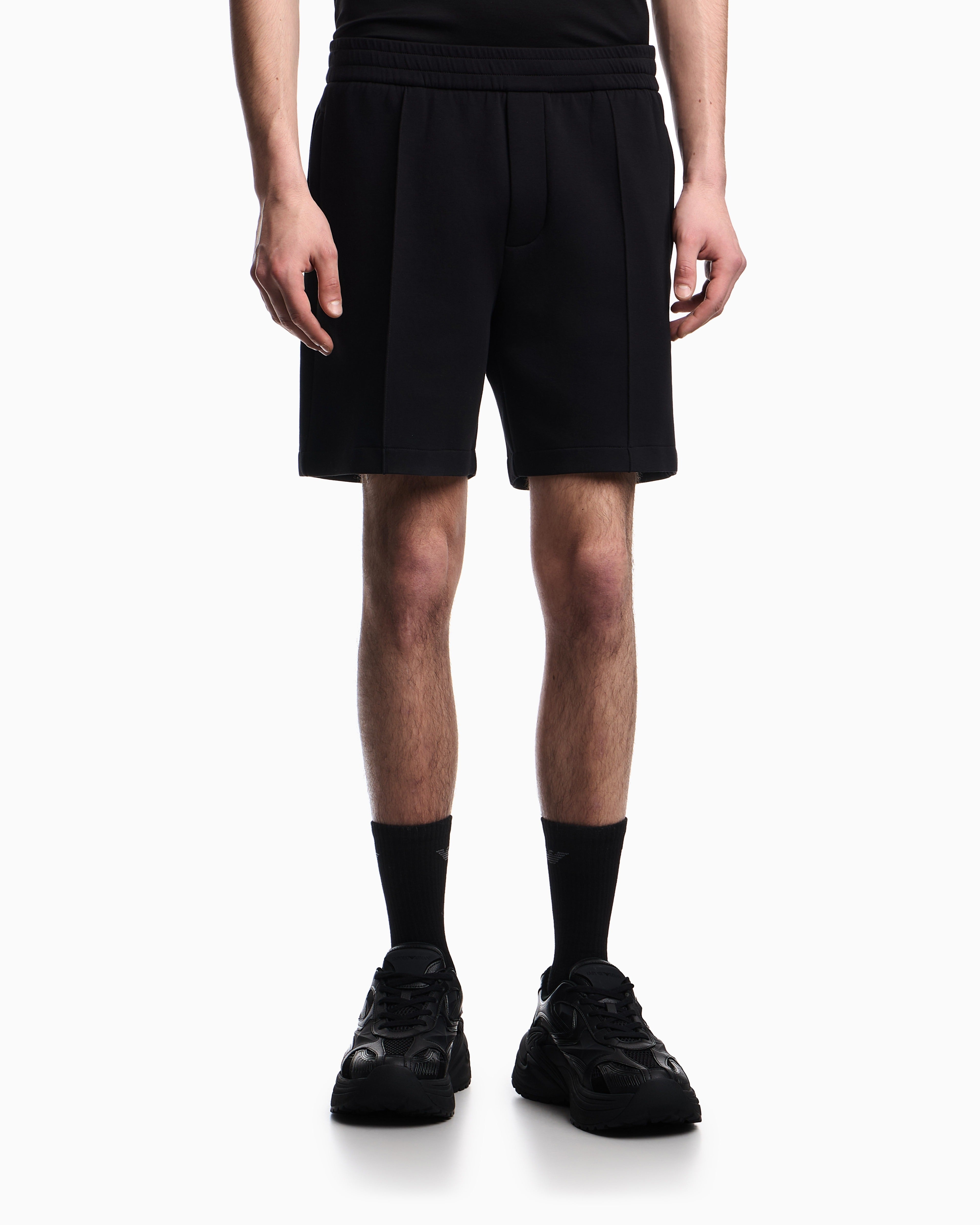 Emporio Armani Short Training Em004544 Af10013 Black Preto_shot4
