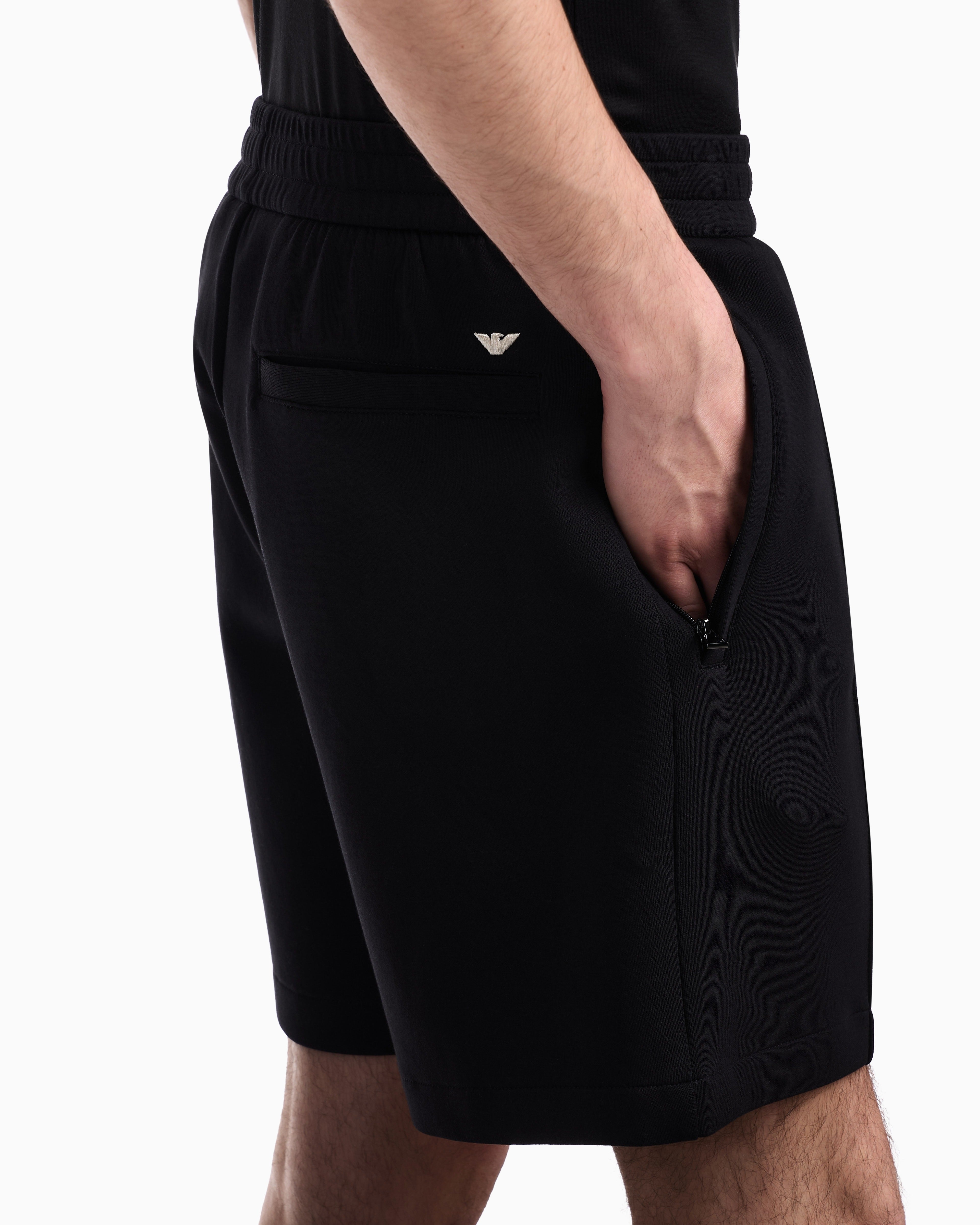 Emporio Armani Short Training Em004544 Af10013 Black Preto_shot5