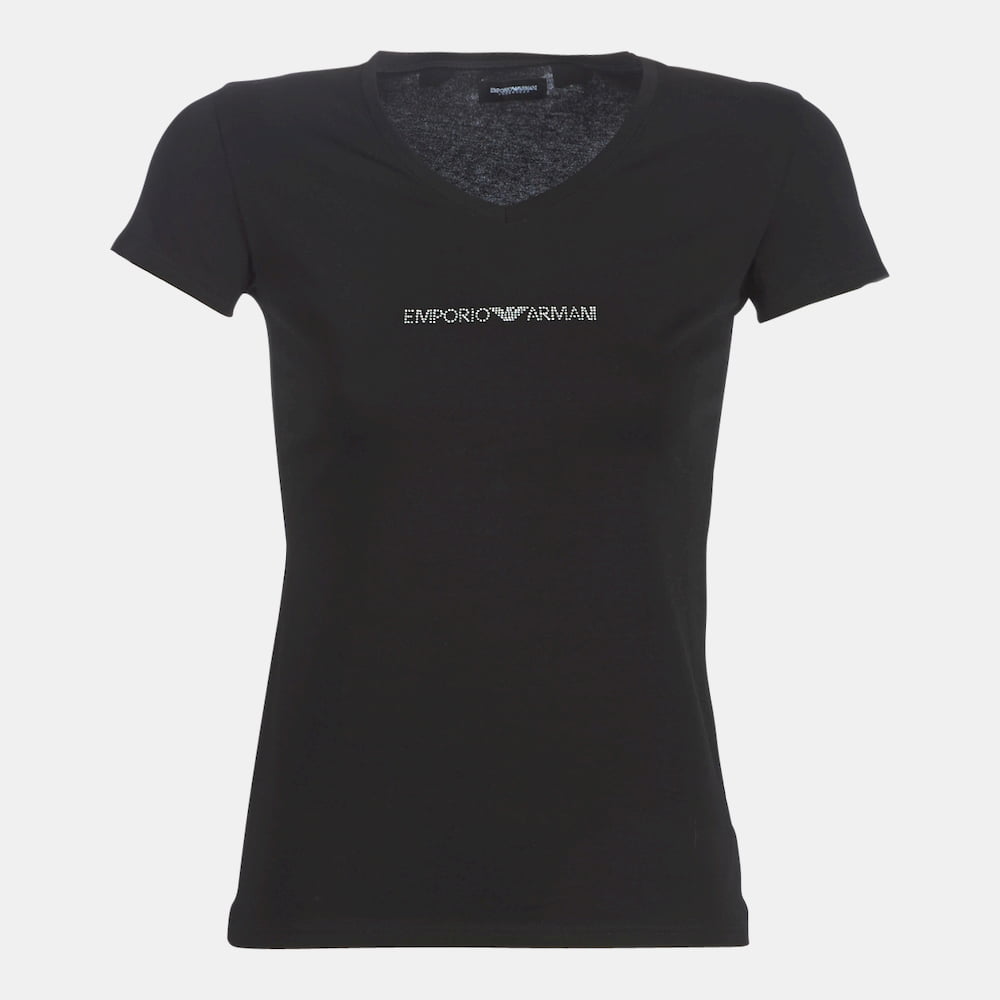 Emporio Armani T Shirt 3321 Cc317 Black Preto Shot2