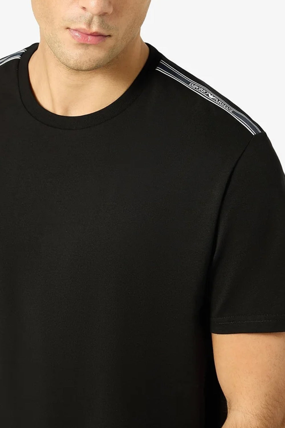 Emporio Armani T Shirt Em000574 Af20426 Black Preto_shot2