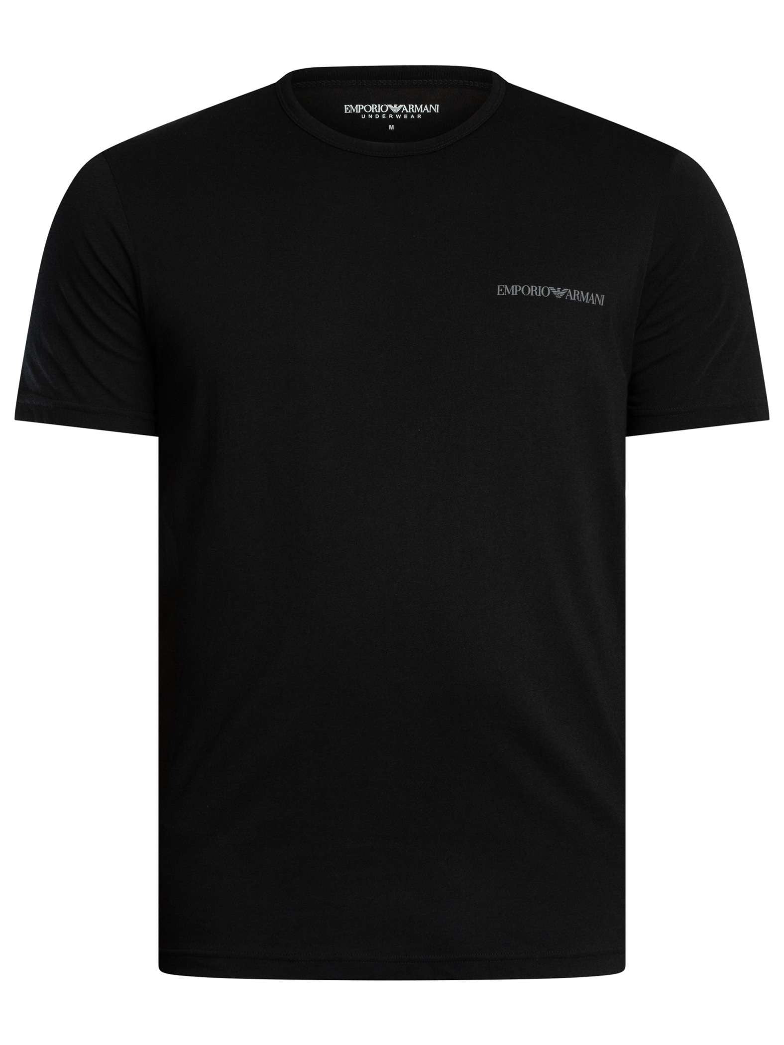Emporio Armani T Shirt Em001849 Af14990 Black Preto_shot3