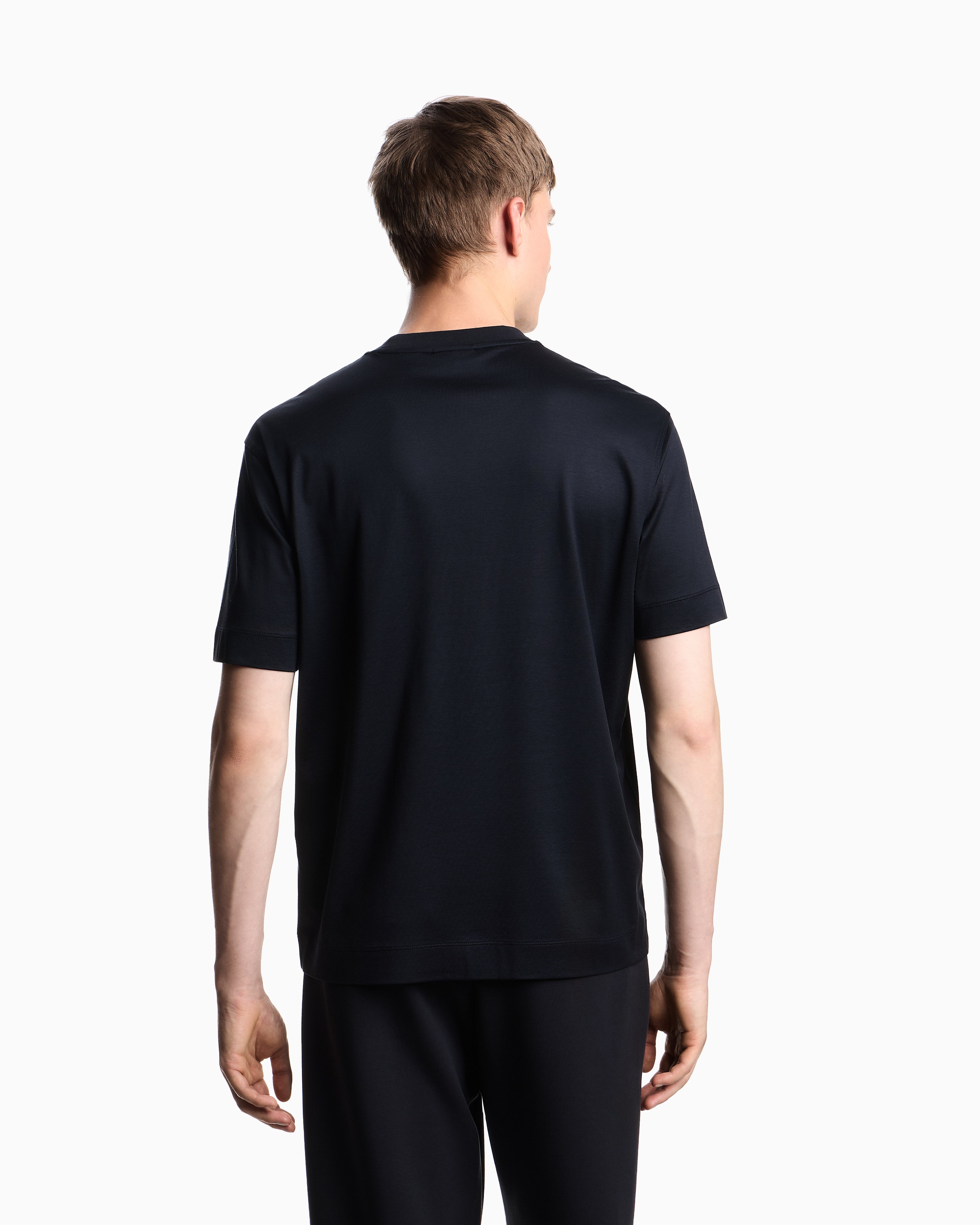 Emporio Armani T Shirt Em002835 Af10761 Navy Navy_shot5