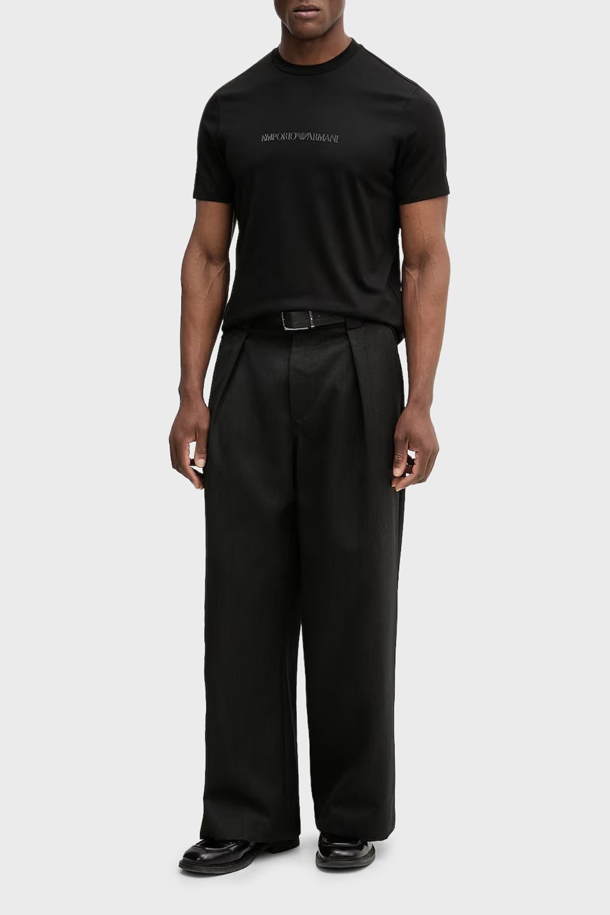 Emporio Armani T Shirt Em004583 Af13669 Black Preto_shot2