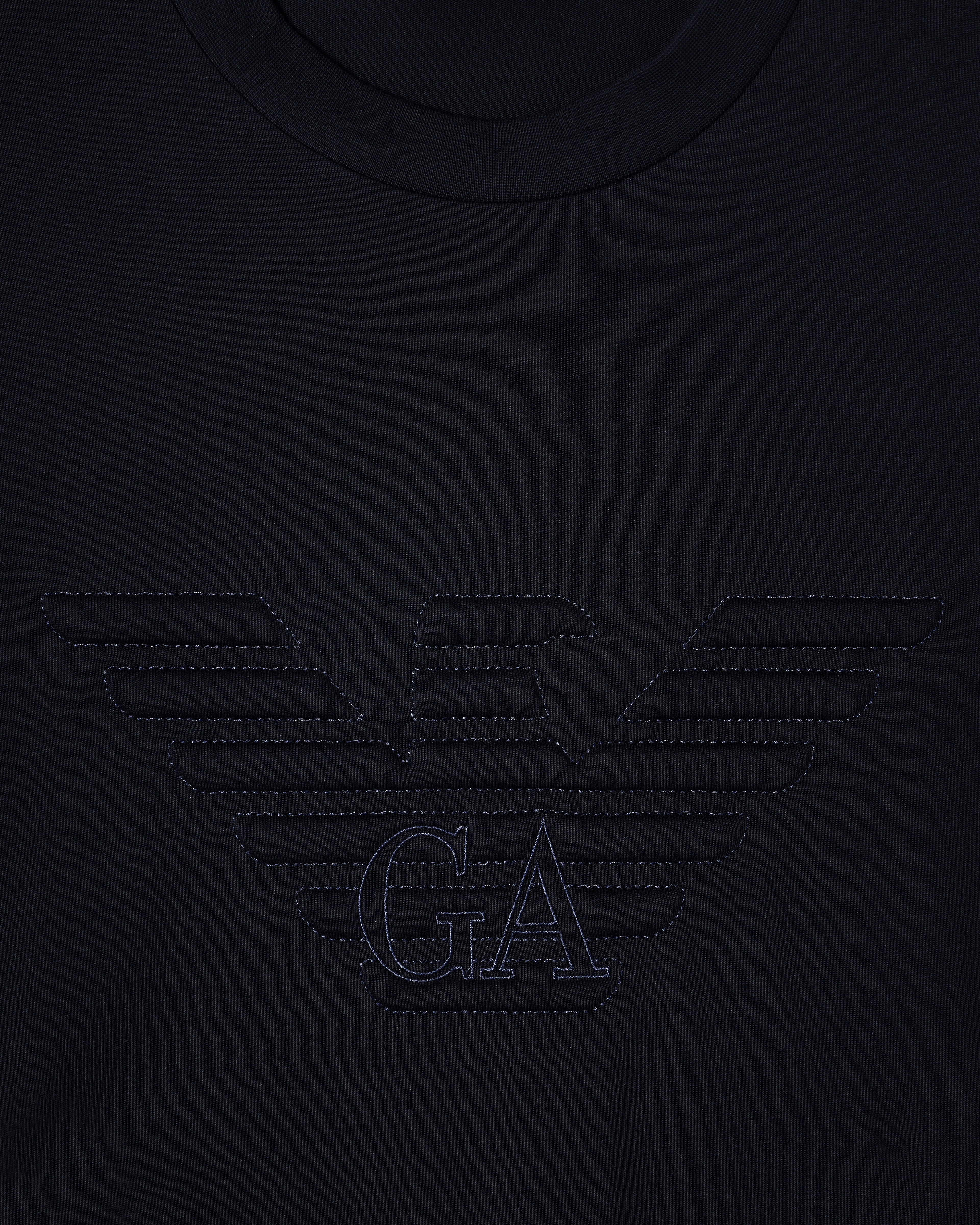 Emporio Armani T Shirt Em004911 Af13715 Navy Navy_shot3