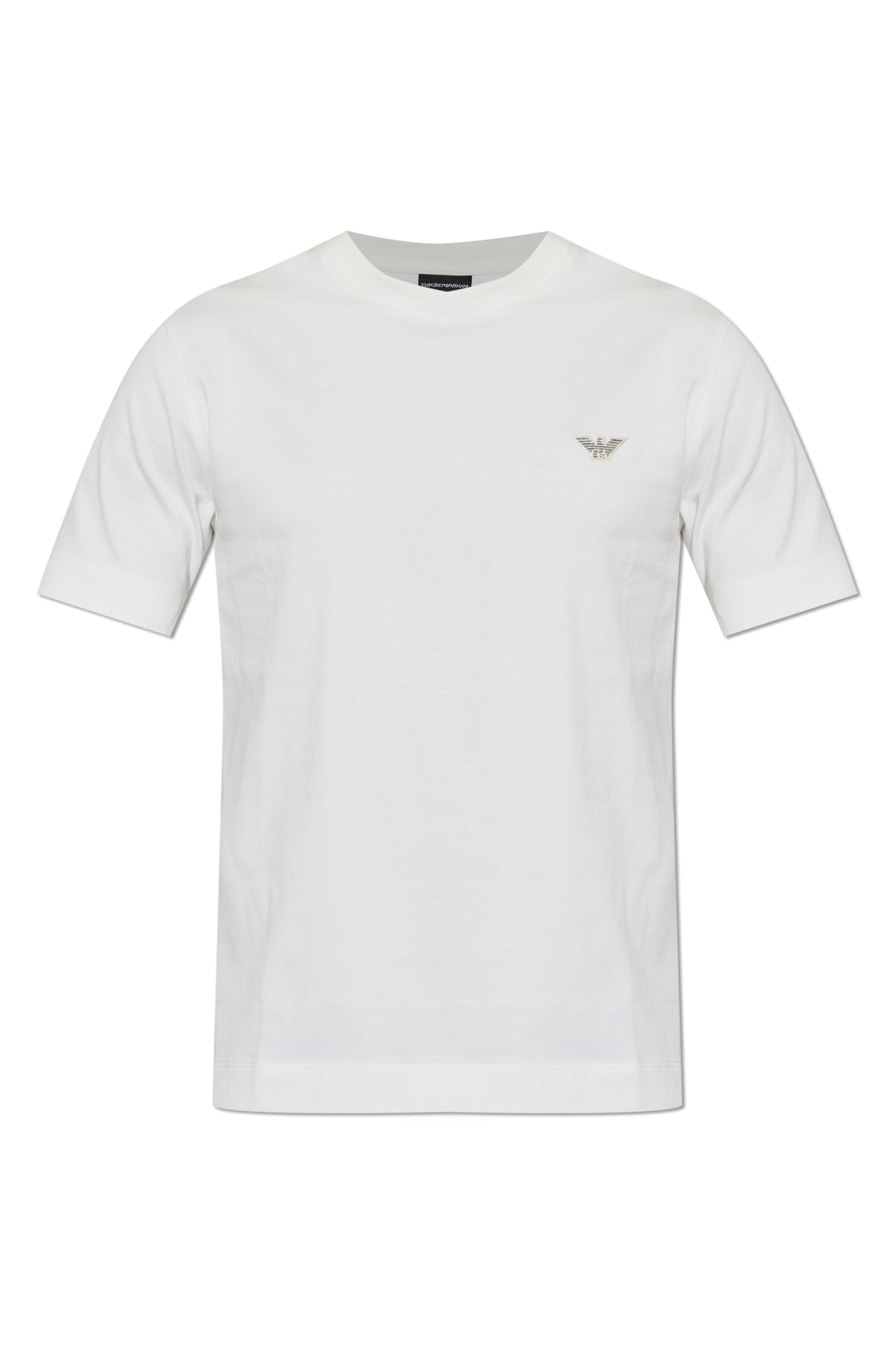 Emporio Armani T Shirt Em005396 Af13715 White Branco_shot1