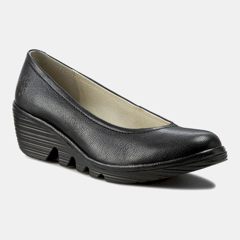 Fly London Sapatos Shoes Pump Black Preto Shot2
