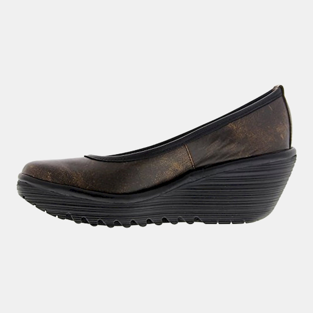Fly London Sapatos Shoes Yalu Bronze Bronze Shot4