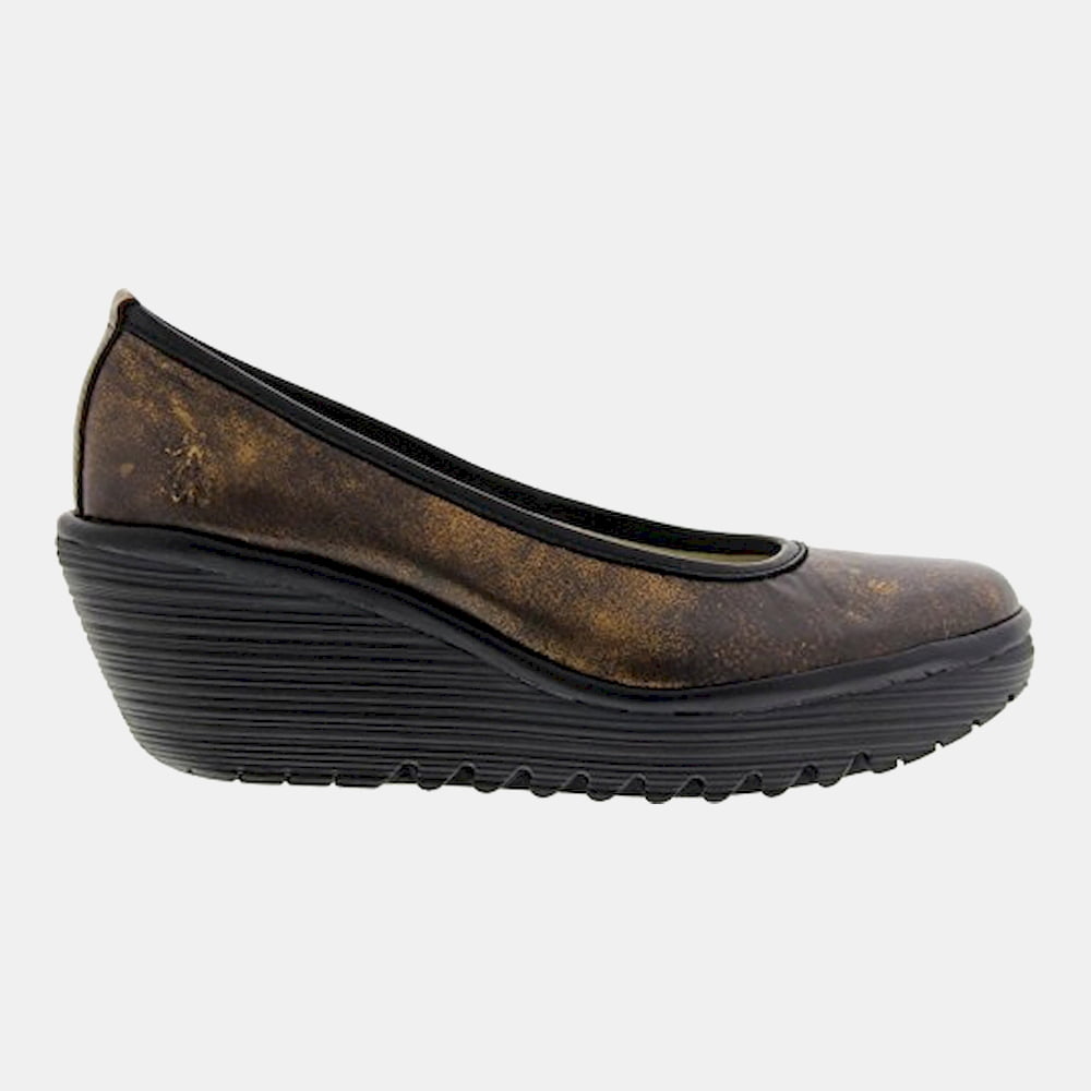 Fly London Sapatos Shoes Yalu Bronze Bronze Shot6