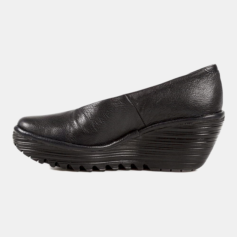 Fly London Sapatos Shoes Yaz Black Preto Shot10