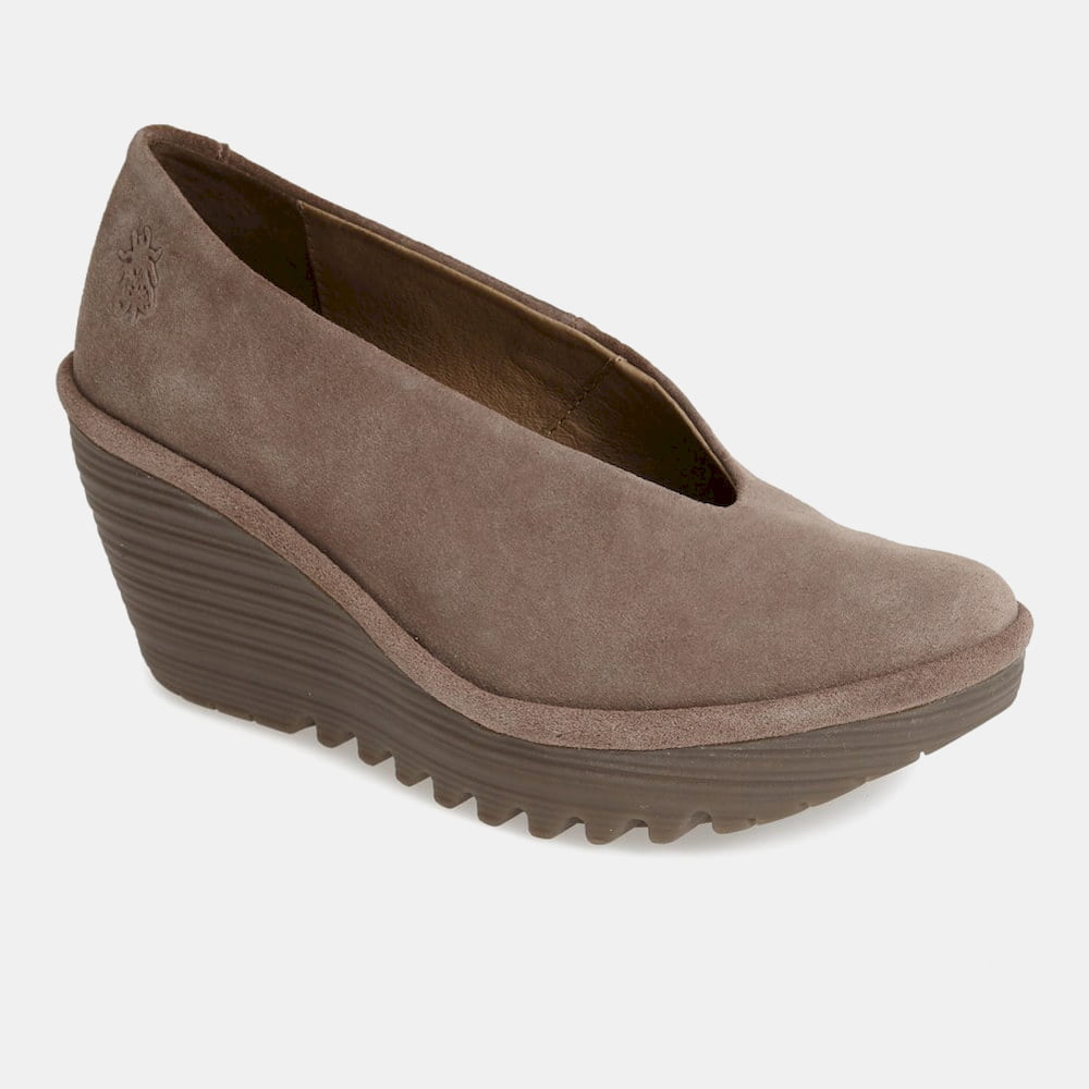 Fly London Sapatos Shoes Yaz Dk.brown Castanho Escuro Shot2